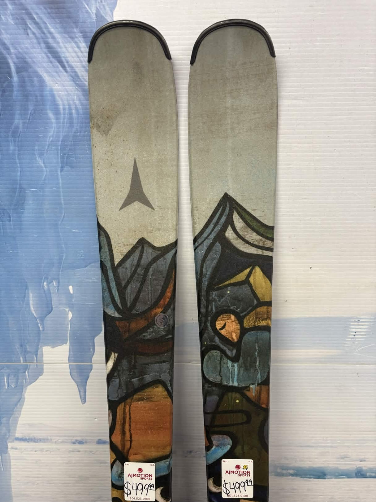 Atomic Bent 85r 170cm Skis w/ Atomic Strive 10 Bindings Lightly Used 2026
