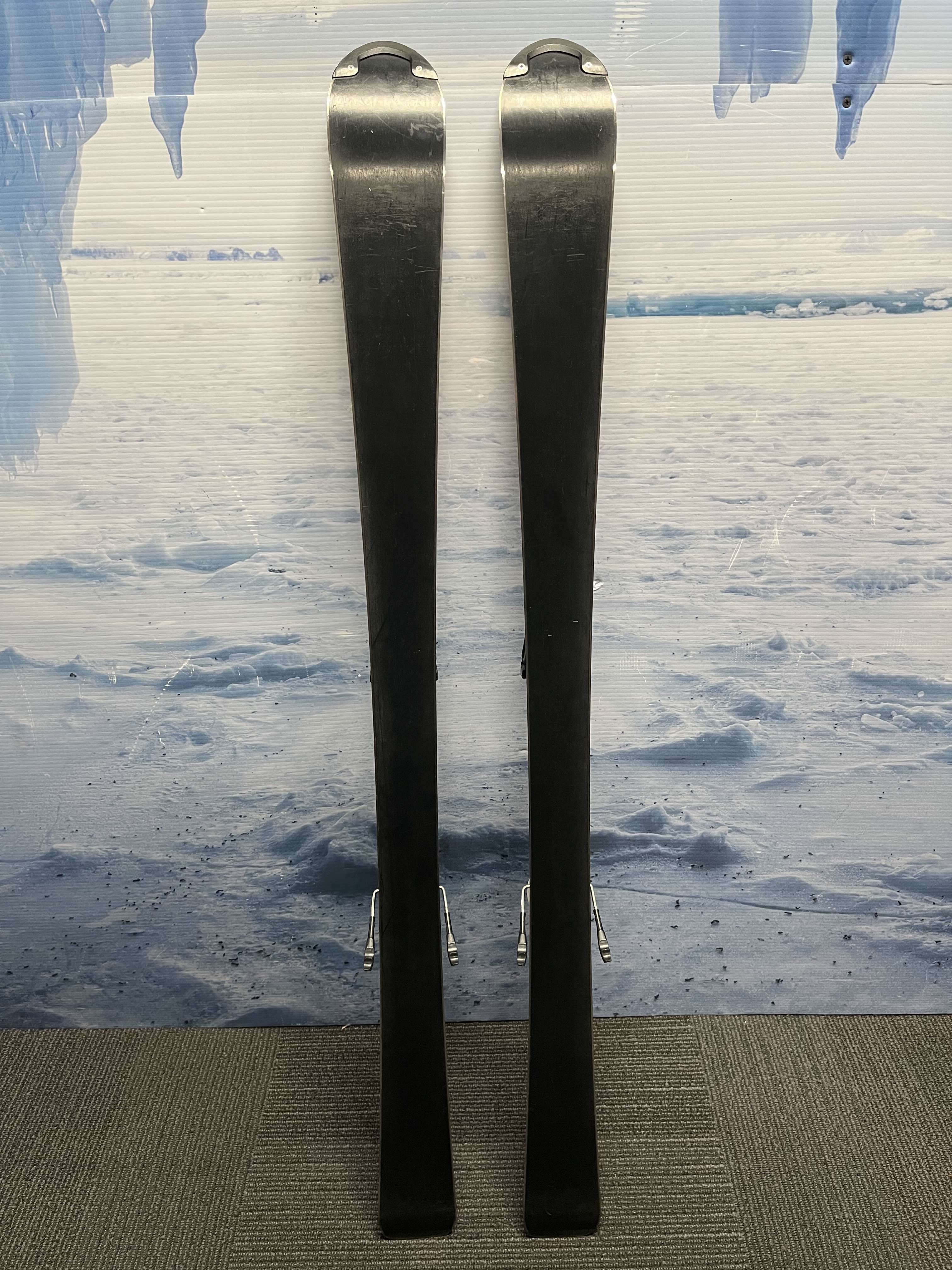 Used Nordica Hot Rod Youth Ski w/ Marker Iq 7.0 Demo Bindings - 130CM