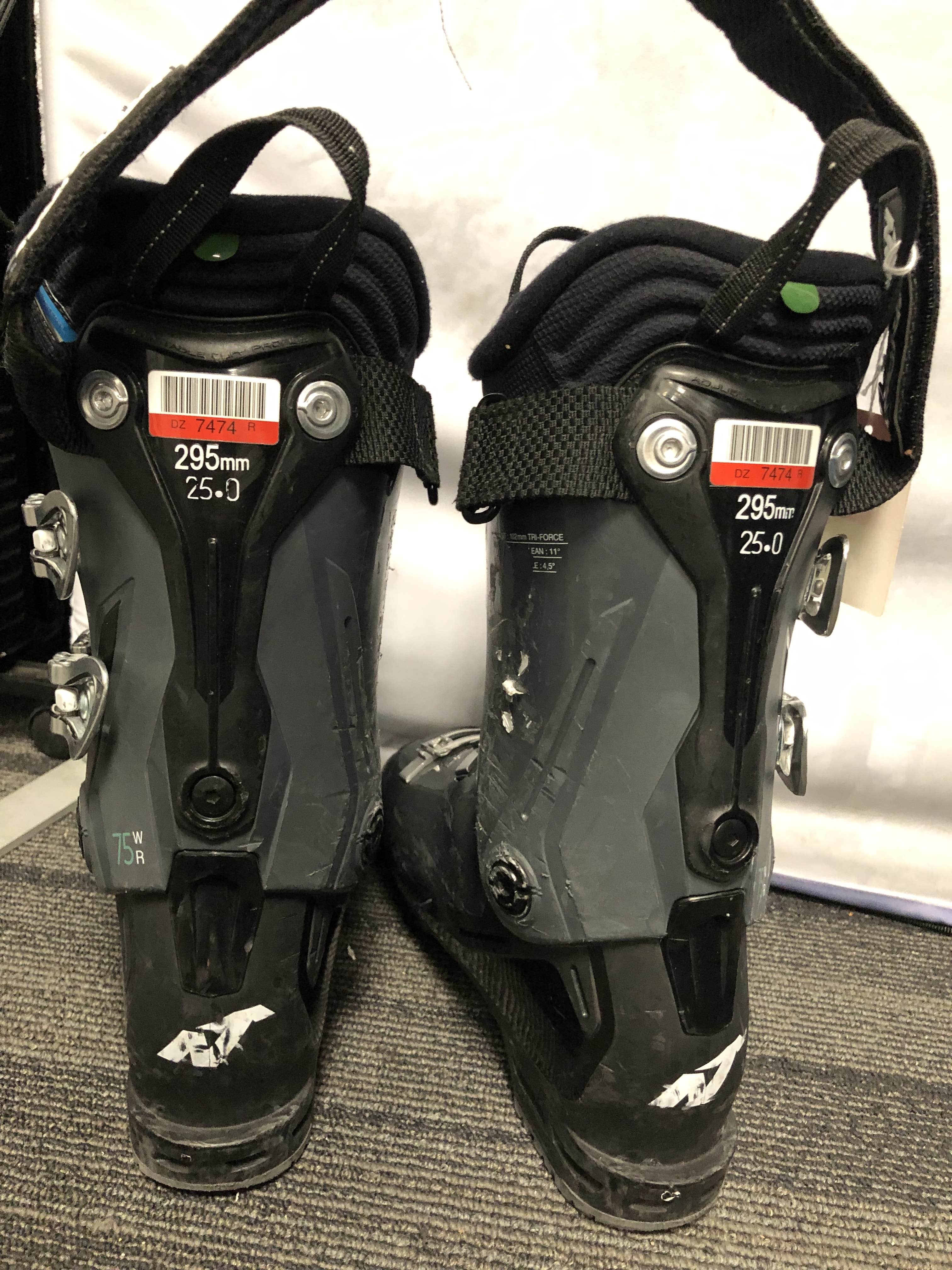 Used Nordica Sportmachine 25.0 75 W R Ski Boot