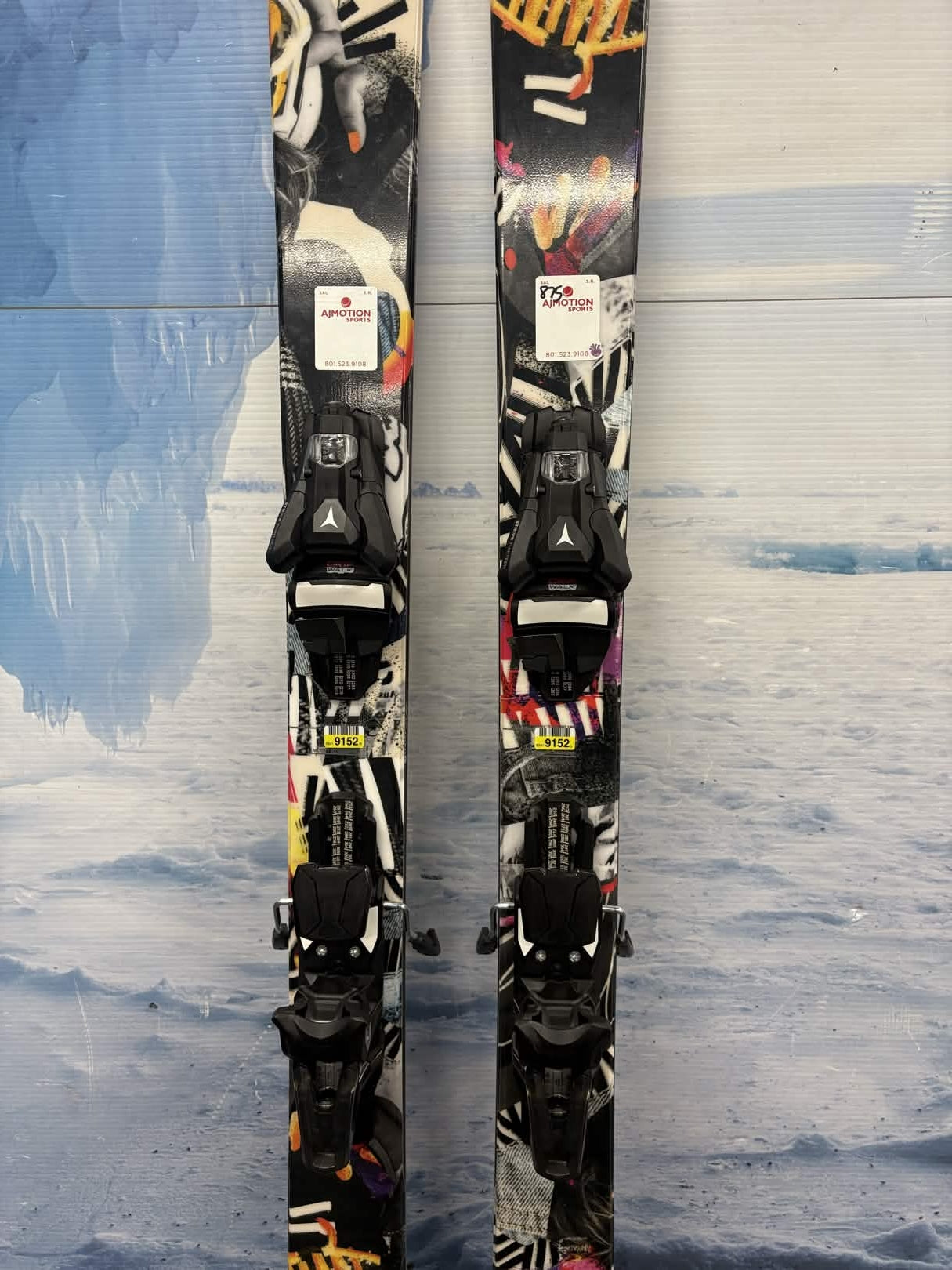Armada Edollo 91 186cm Skis w/ ATOMIC NR Strive 13 GW Demo Binding - Lightly Used (2026)