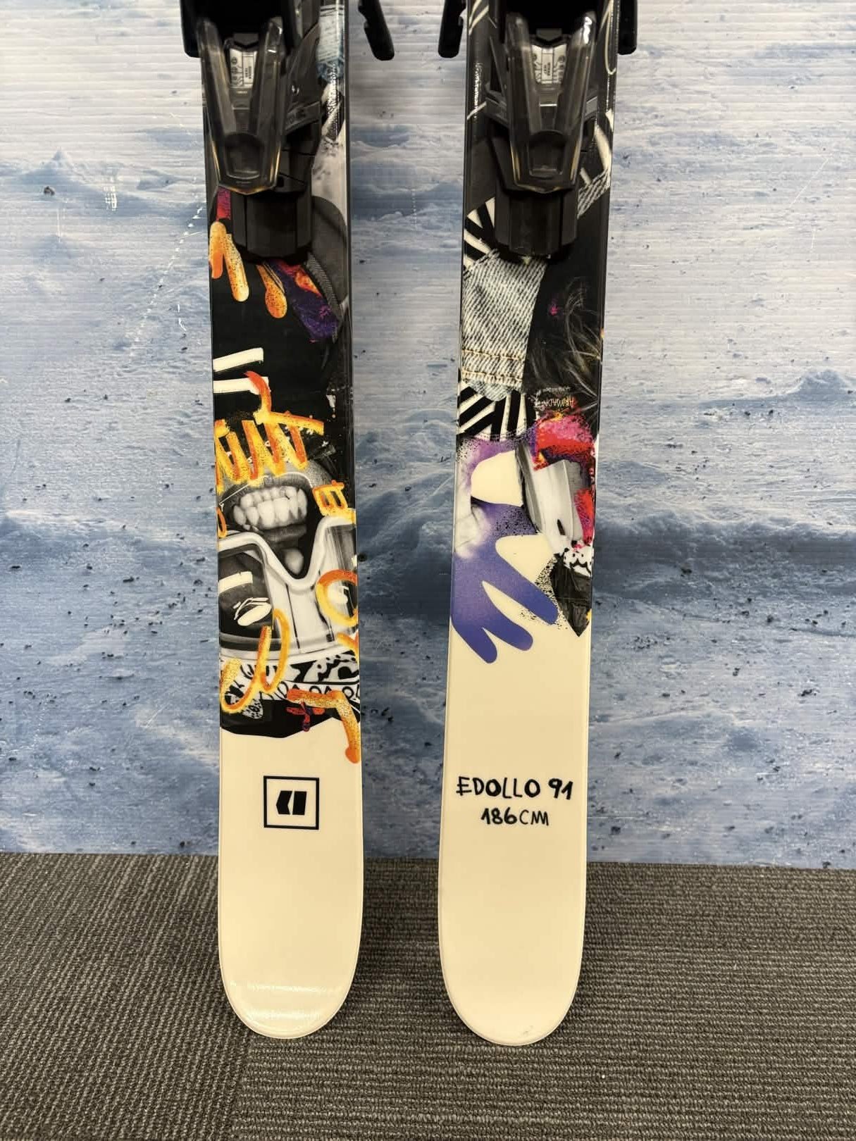 Armada Edollo 91 186cm Skis w/ ATOMIC NR Strive 13 GW Demo Binding - Lightly Used (2026)