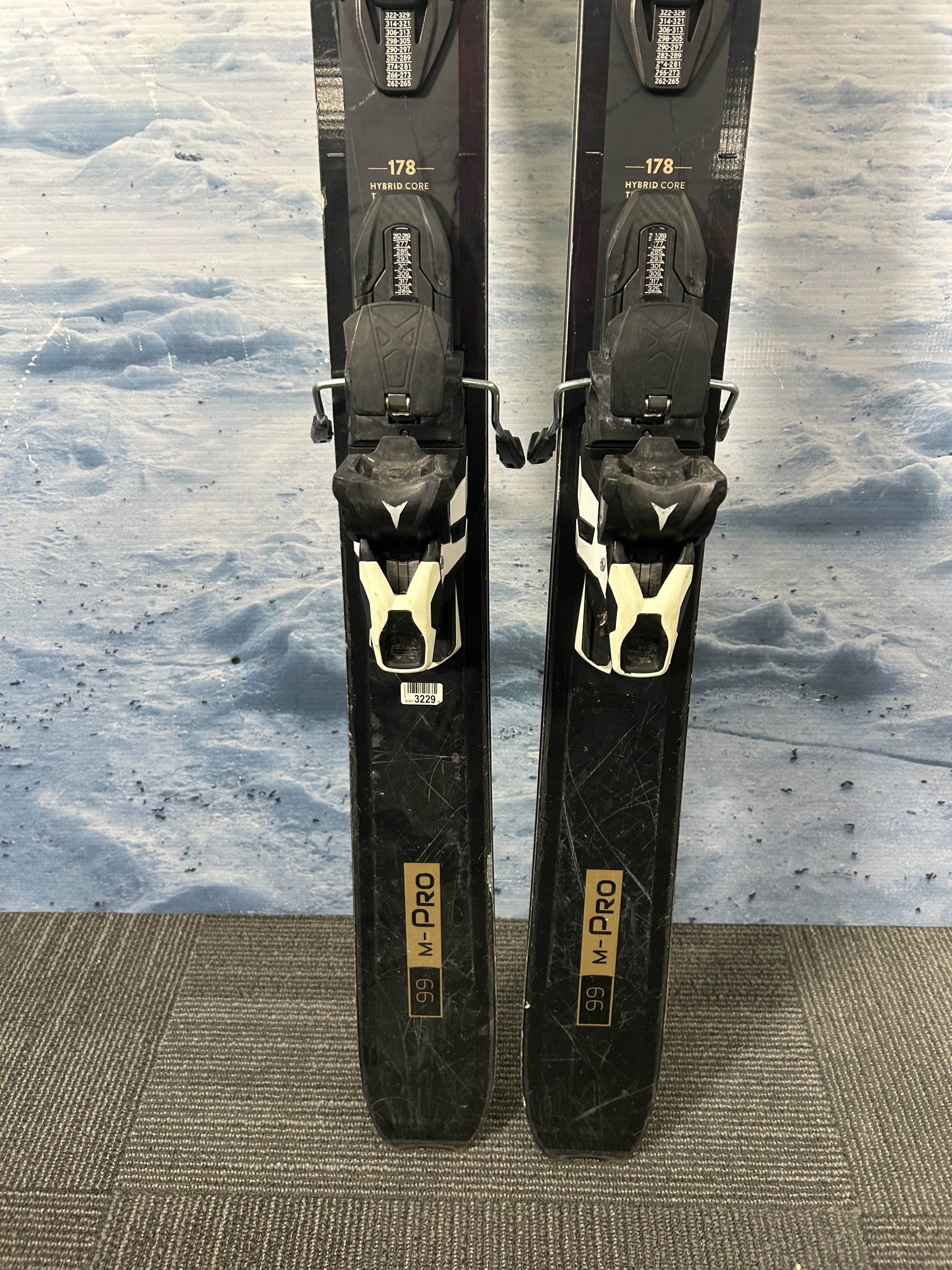 Used Dynastar M-pro 99 Ski w/ Atomic Warden 13 Demo Bindings - 178CM