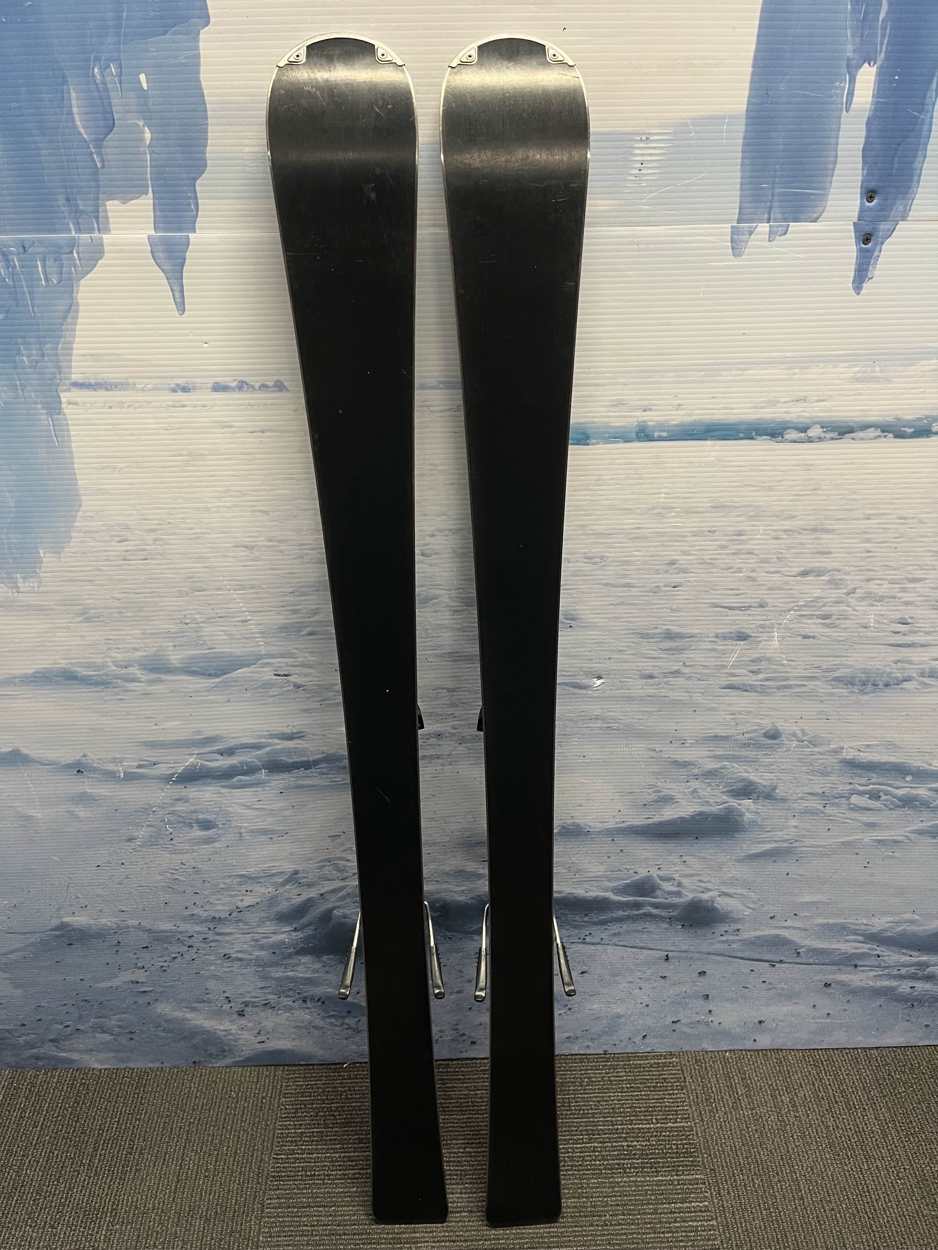 Used Elan Snow White Ls Youth Ski w/ Elan 7.5 Demo Bindings - 140CM