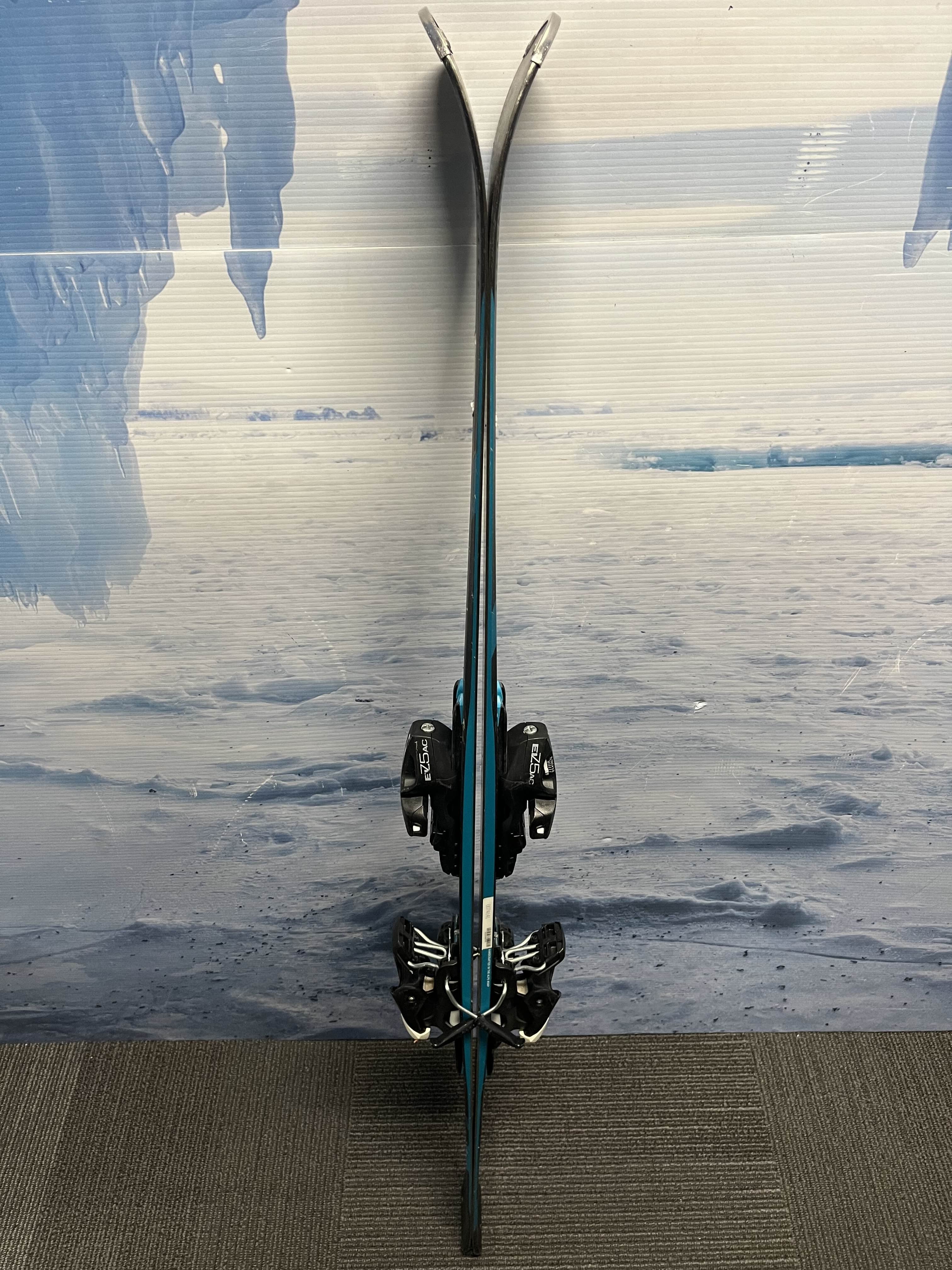 Used Elan Snow White Ls Youth Ski w/ Elan 7.5 Demo Bindings - 140CM