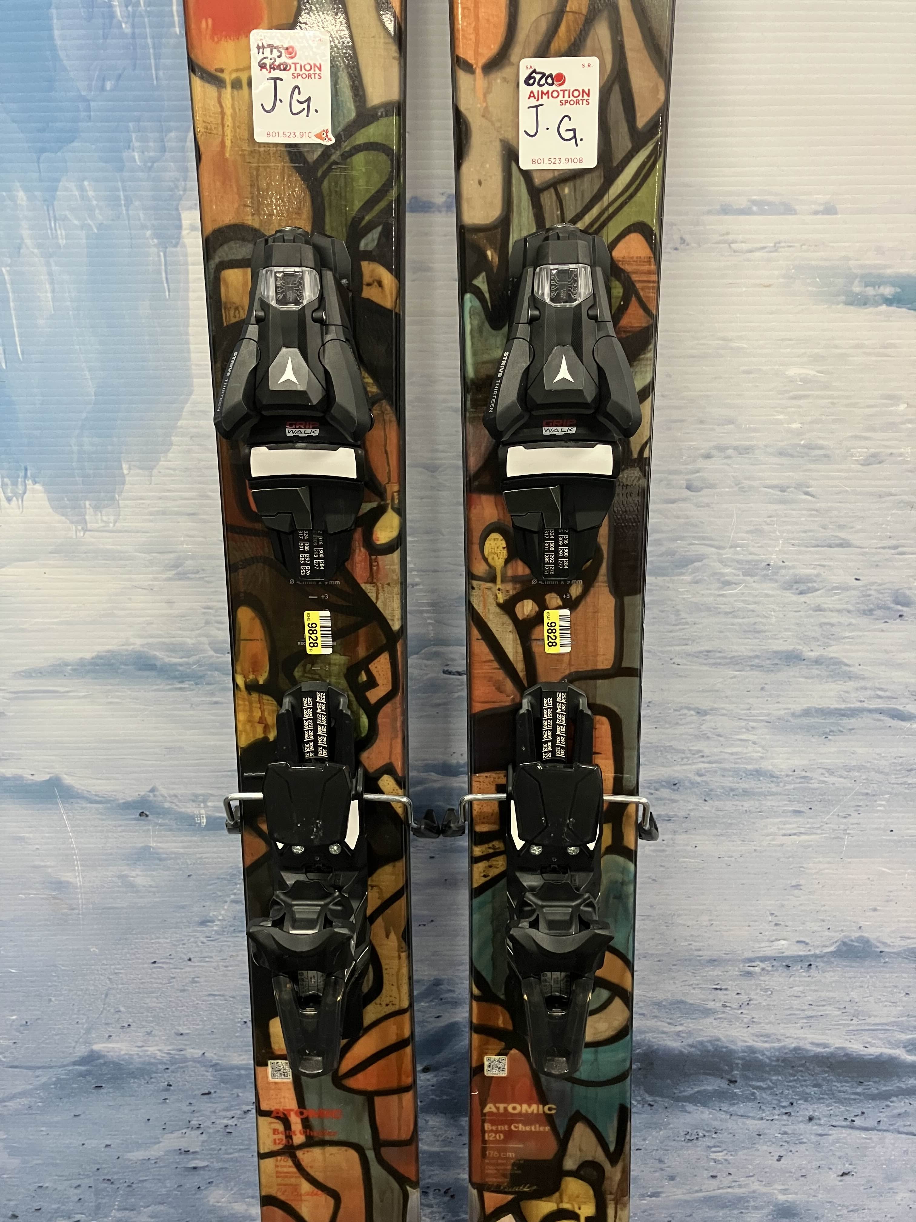 Atomic Bent Chetler 120 176cm Skis w/ ATOMIC Strive 13 GW ATO Demo Binding - Used (2026)