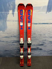 Used Head Super Shape Team Youth Ski w/ Tyrolia Lrx 7.5 Demo Bindings - 137CM