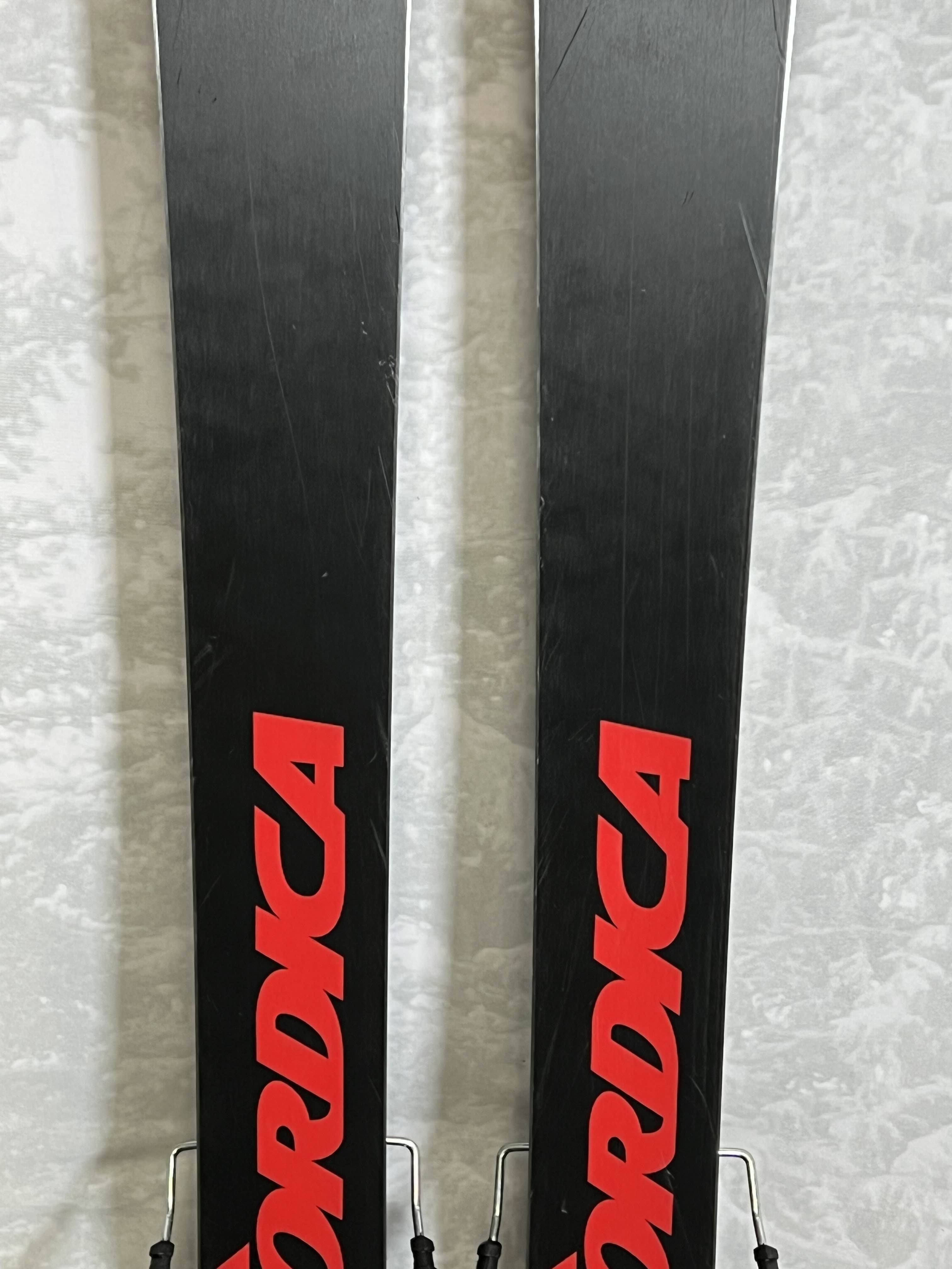 Used Nordica Enforcer 100 165 cm Skis 2022 w/Ellan Attack 13 Demo Binding