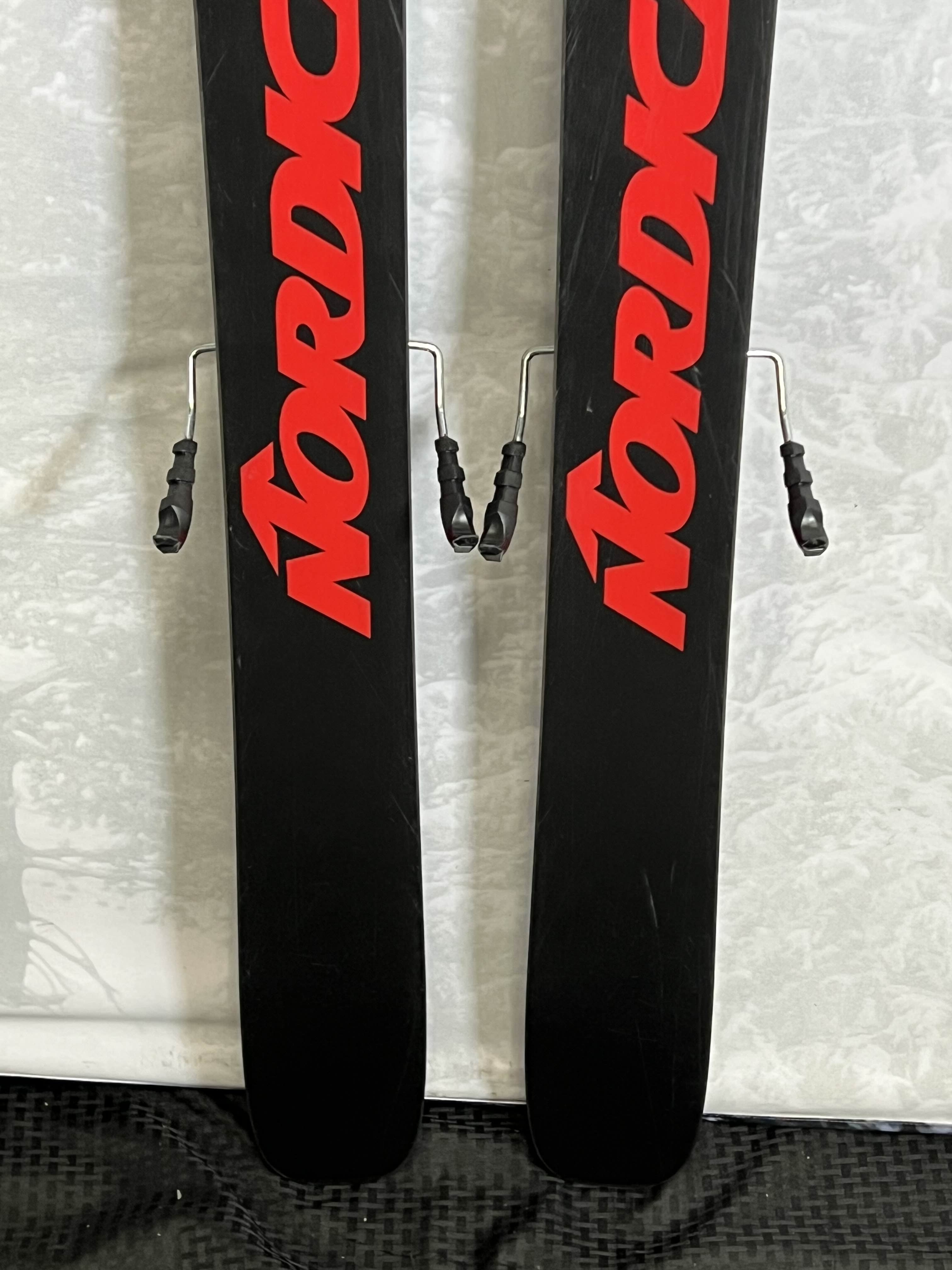 Used Nordica Enforcer 100 165 cm Skis 2022 w/Ellan Attack 13 Demo Binding