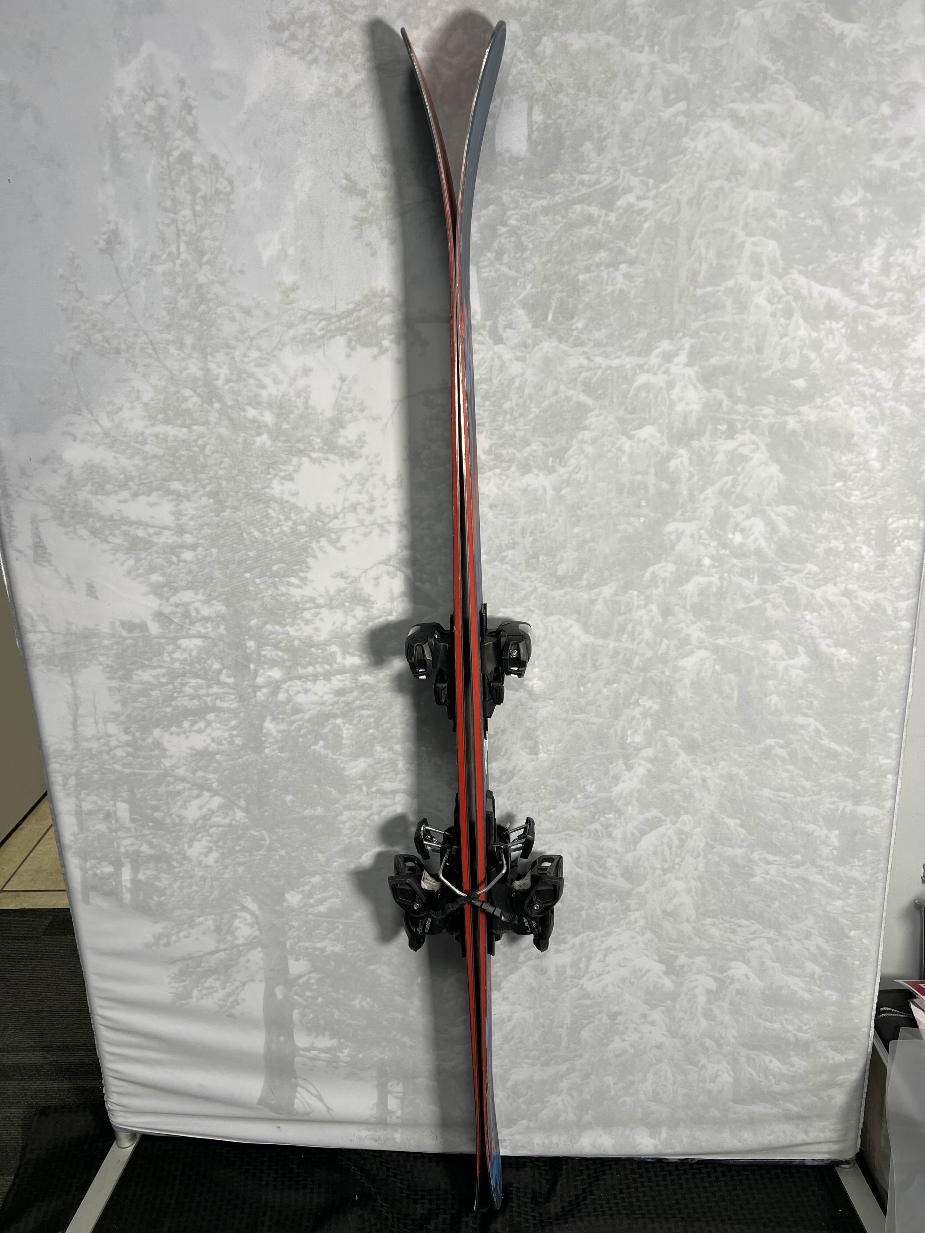 Used Nordica Enforcer 100 165 cm Skis 2022 w/Ellan Attack 13 Demo Binding