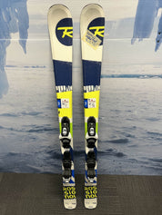 Used Rossignol Terrain Youth Ski w/ Look Kidx 4.5 Demo Bindings - 140CM