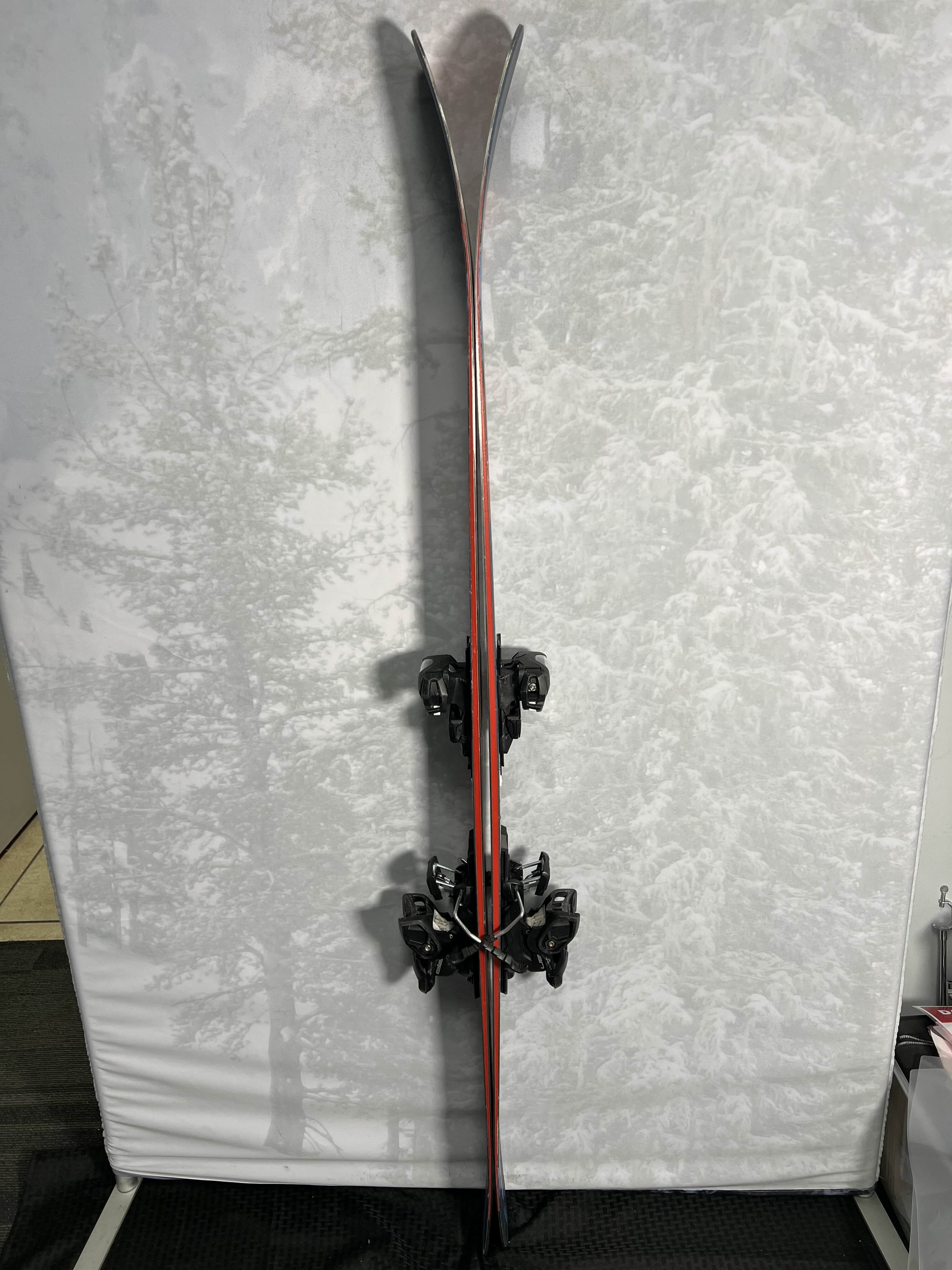 Used Nordica Enforcer 100 165 cm Skis 2022 w/Ellan Attack 13 Demo Binding