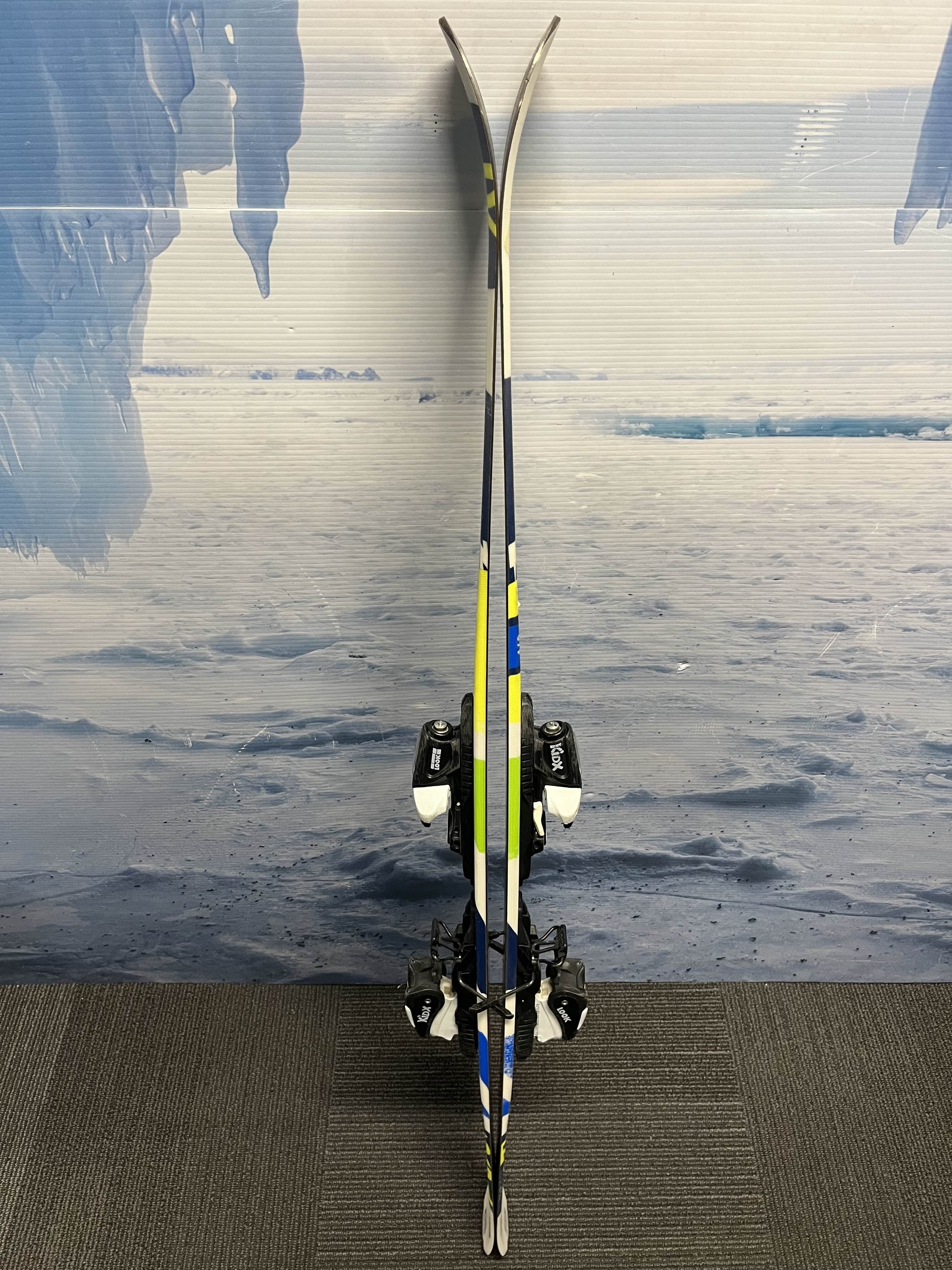 Used Rossignol Terrain Youth Ski w/ Look Kidx 4.5 Demo Bindings - 140CM