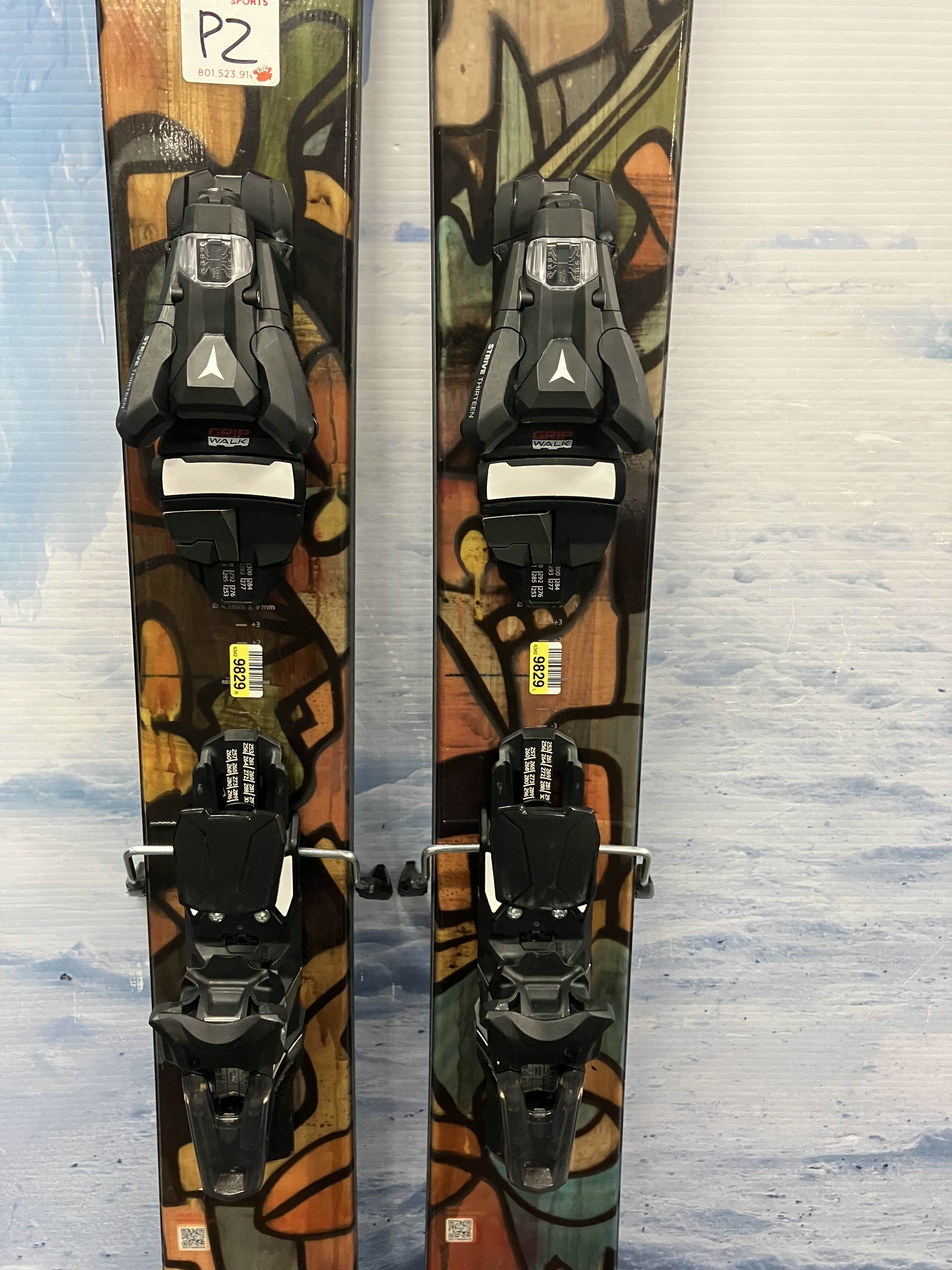 Atomic Bent Chetler 120 184cm Skis w/ ATOMIC Strive 13 GW ATO Demo Binding - Used (2026)