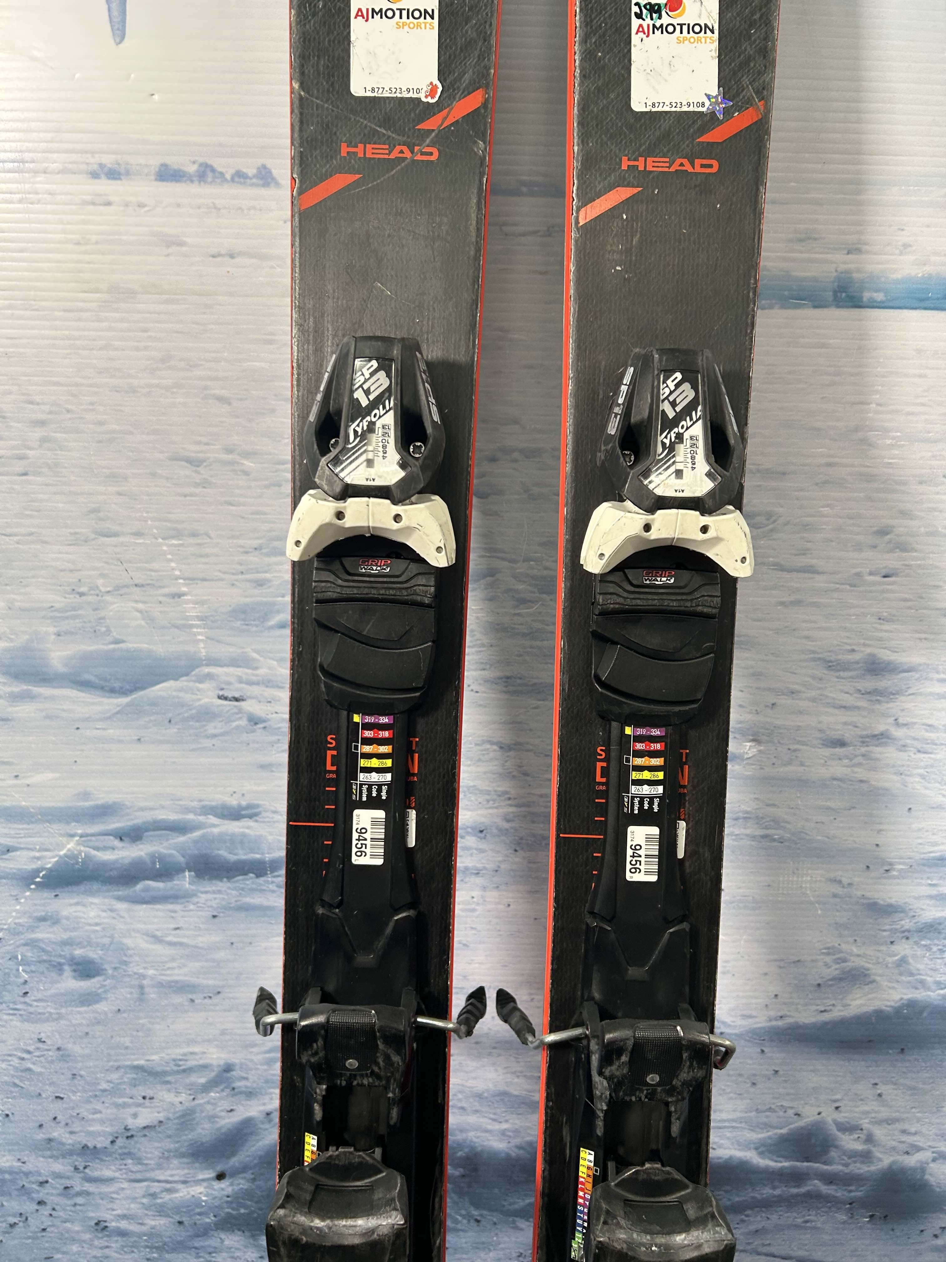 Used Head Kore 99 Ski w/ Tyrolia Sp 13 Demo Bindings - 171CM