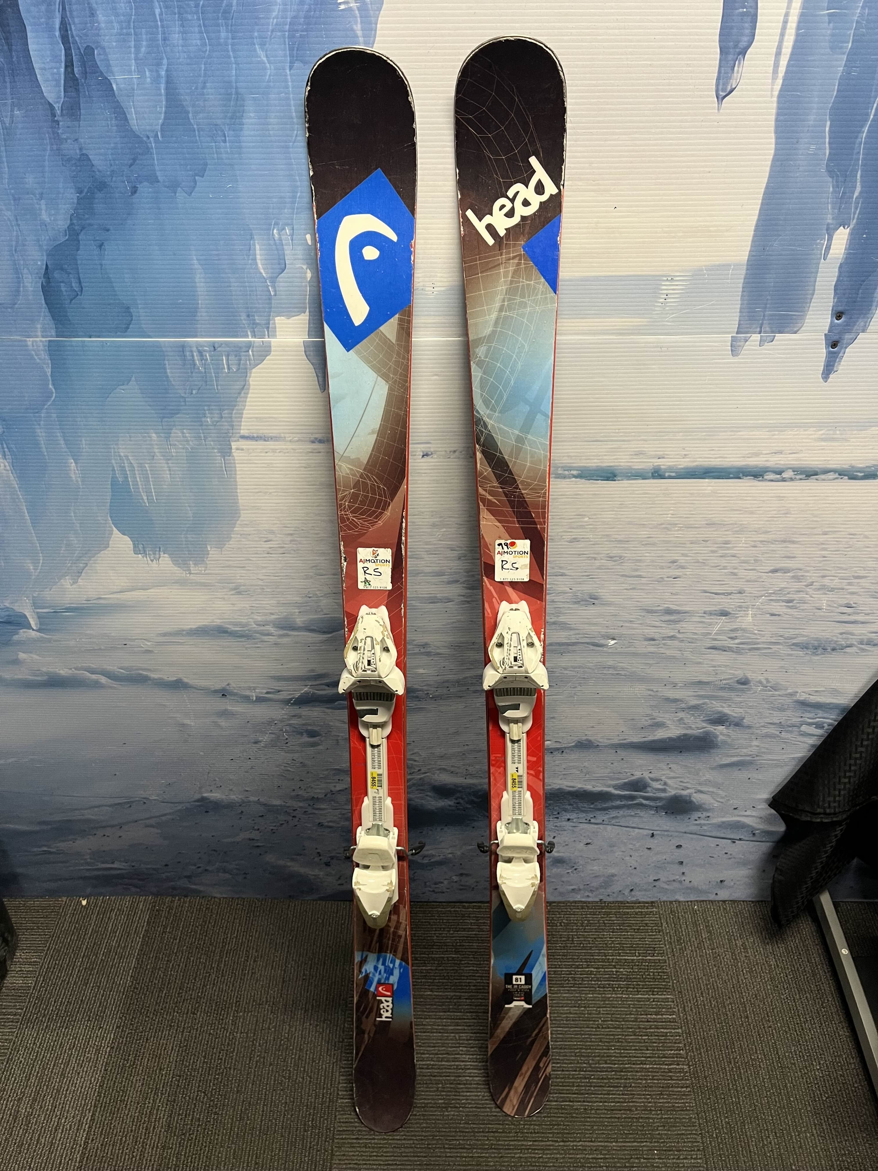 Used Head Caddy Youth Ski w/ Tyrolia Lrx 9.0 Demo Bindings - 161CM
