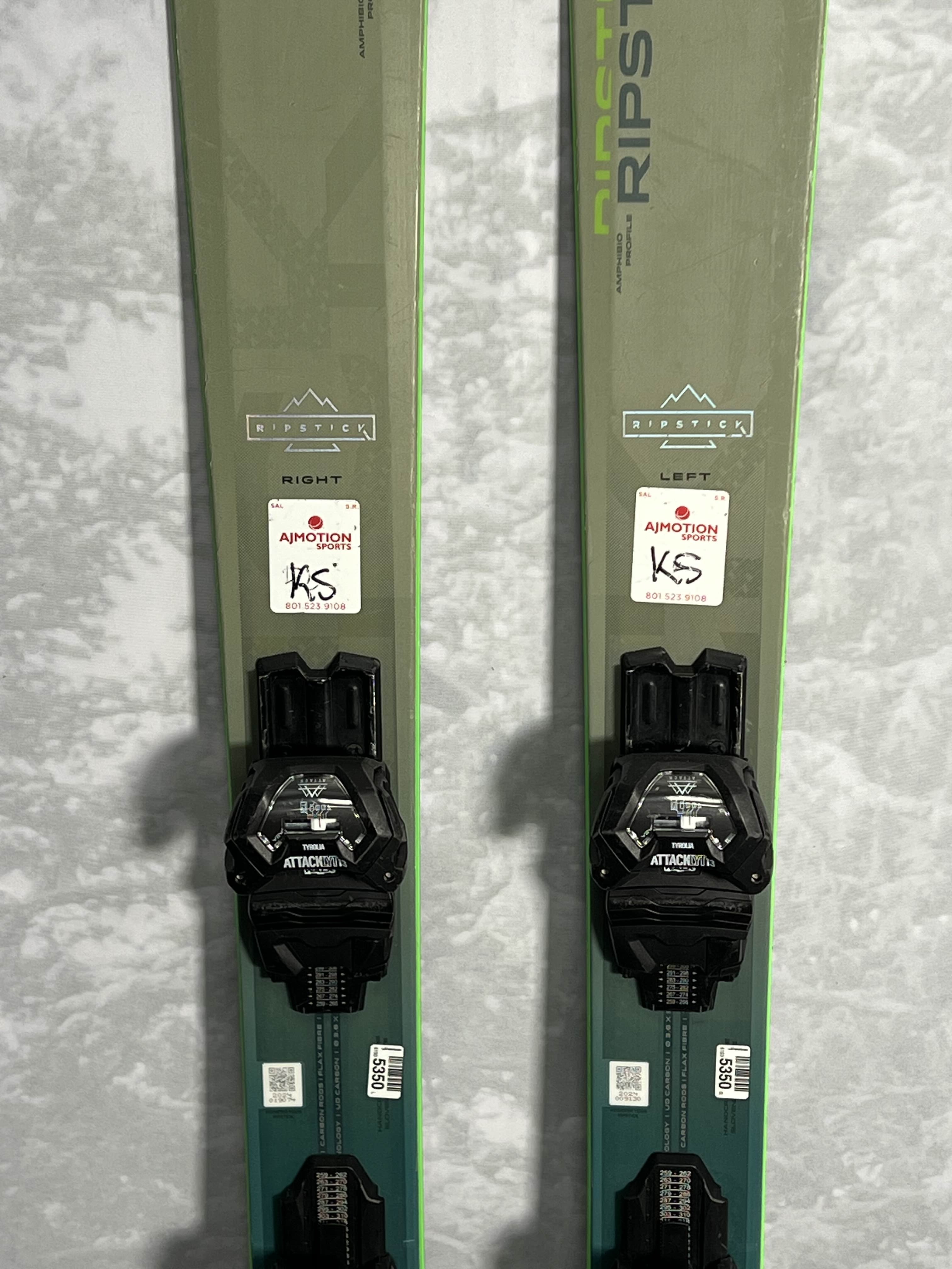 Used 2025 Elan Ripstick 96 - 168cm w/ Tyrollia Attack LYT 13 Adjustable GW Bindings