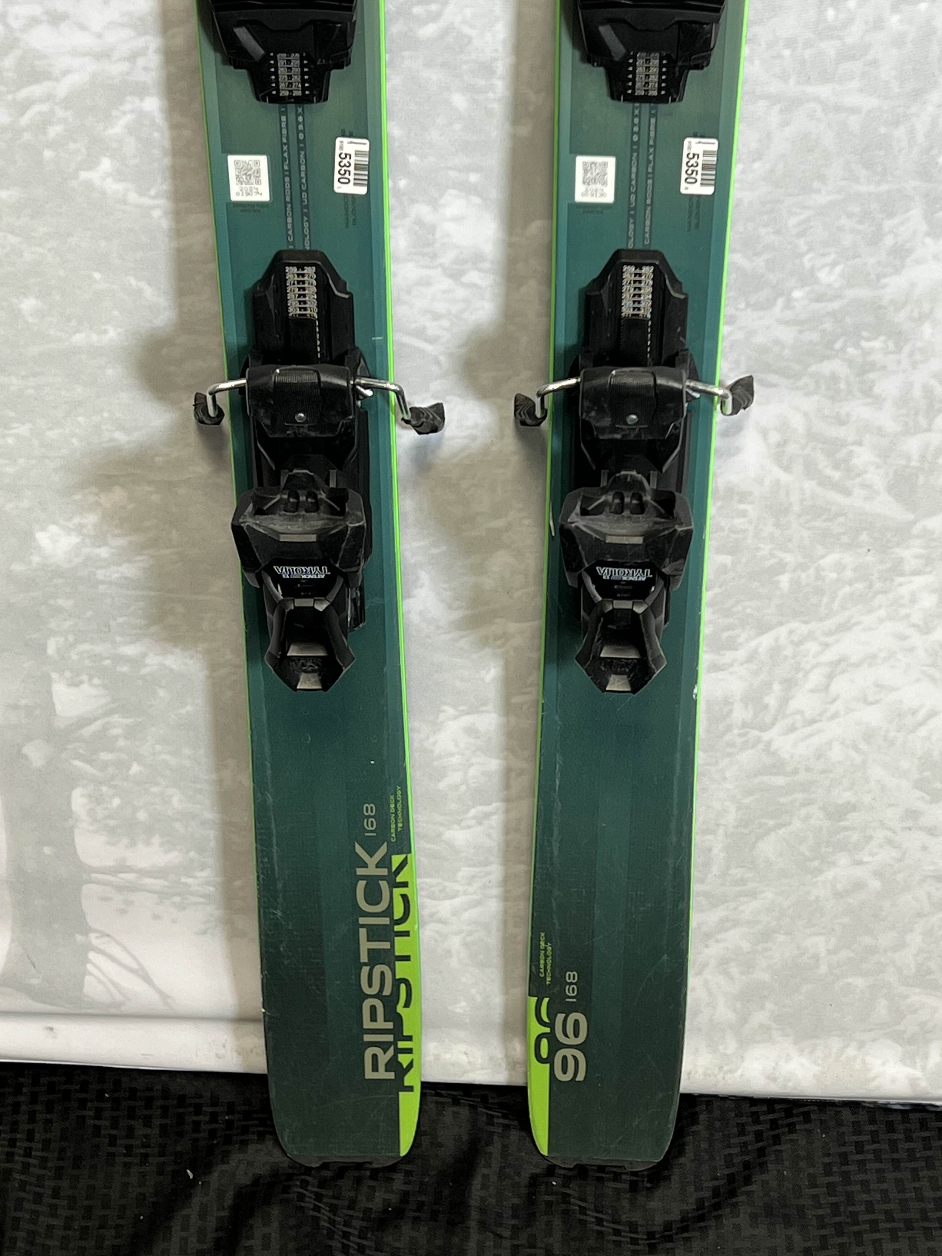 Used 2025 Elan Ripstick 96 - 168cm w/ Tyrollia Attack LYT 13 Adjustable GW Bindings