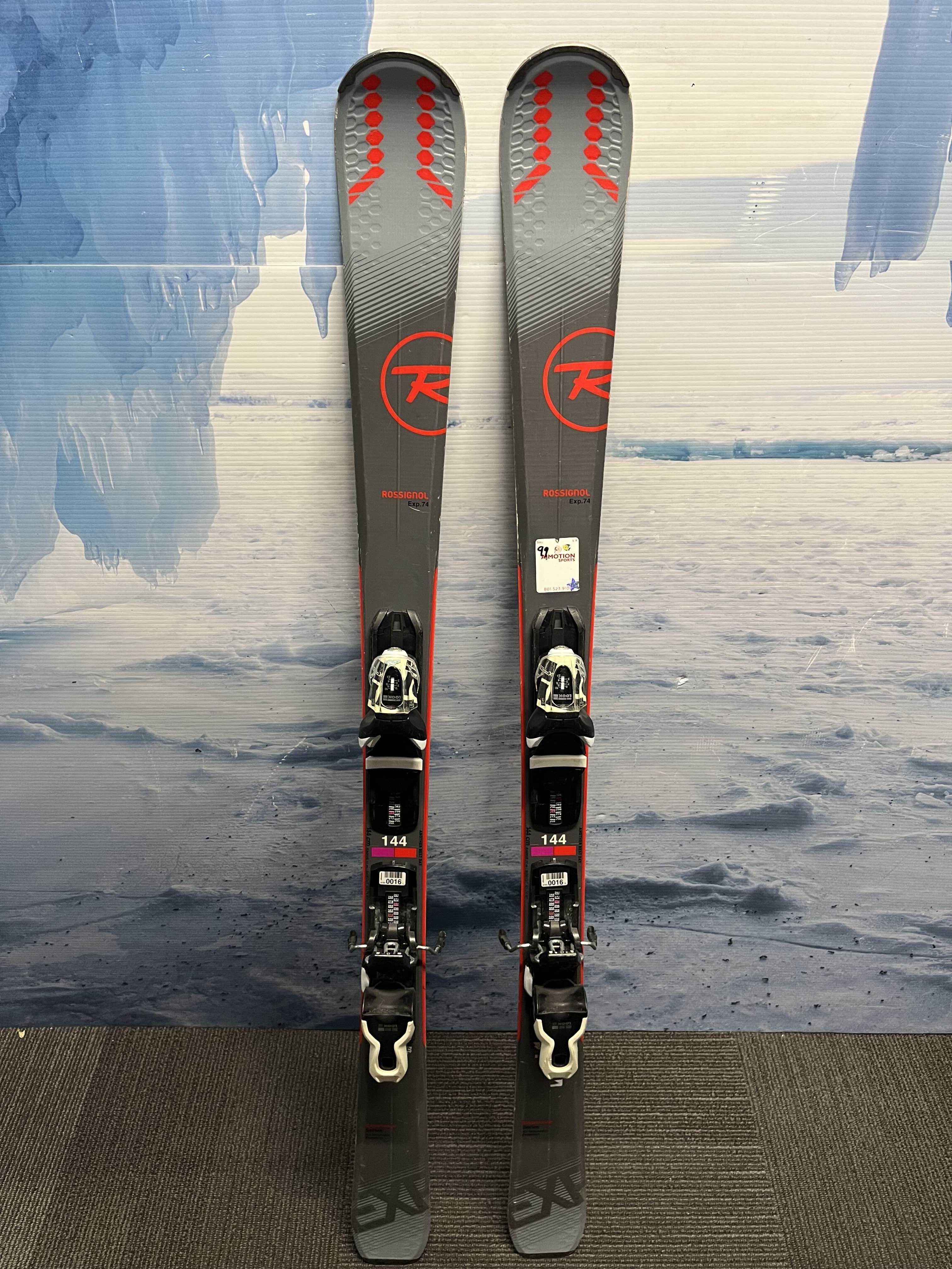 Used 2020 Rossignol Expirience 74 Men's Ski w/ Look Xpress 10 Demo Bindings - 144CM