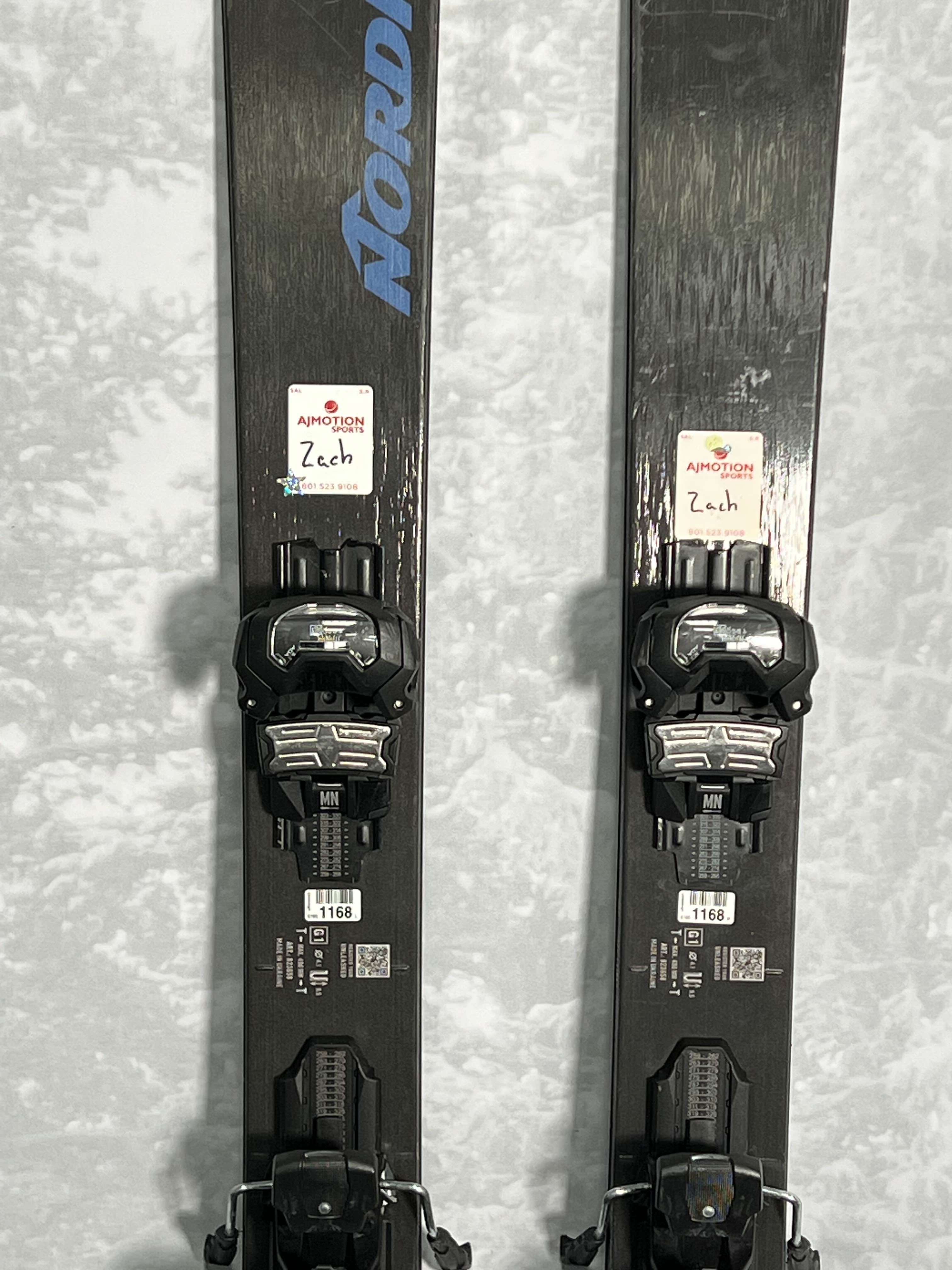 Used Nordica Unleashed 98 174 cm Skis 2023 w/Tyrolia Attack 14 Demo Bindings