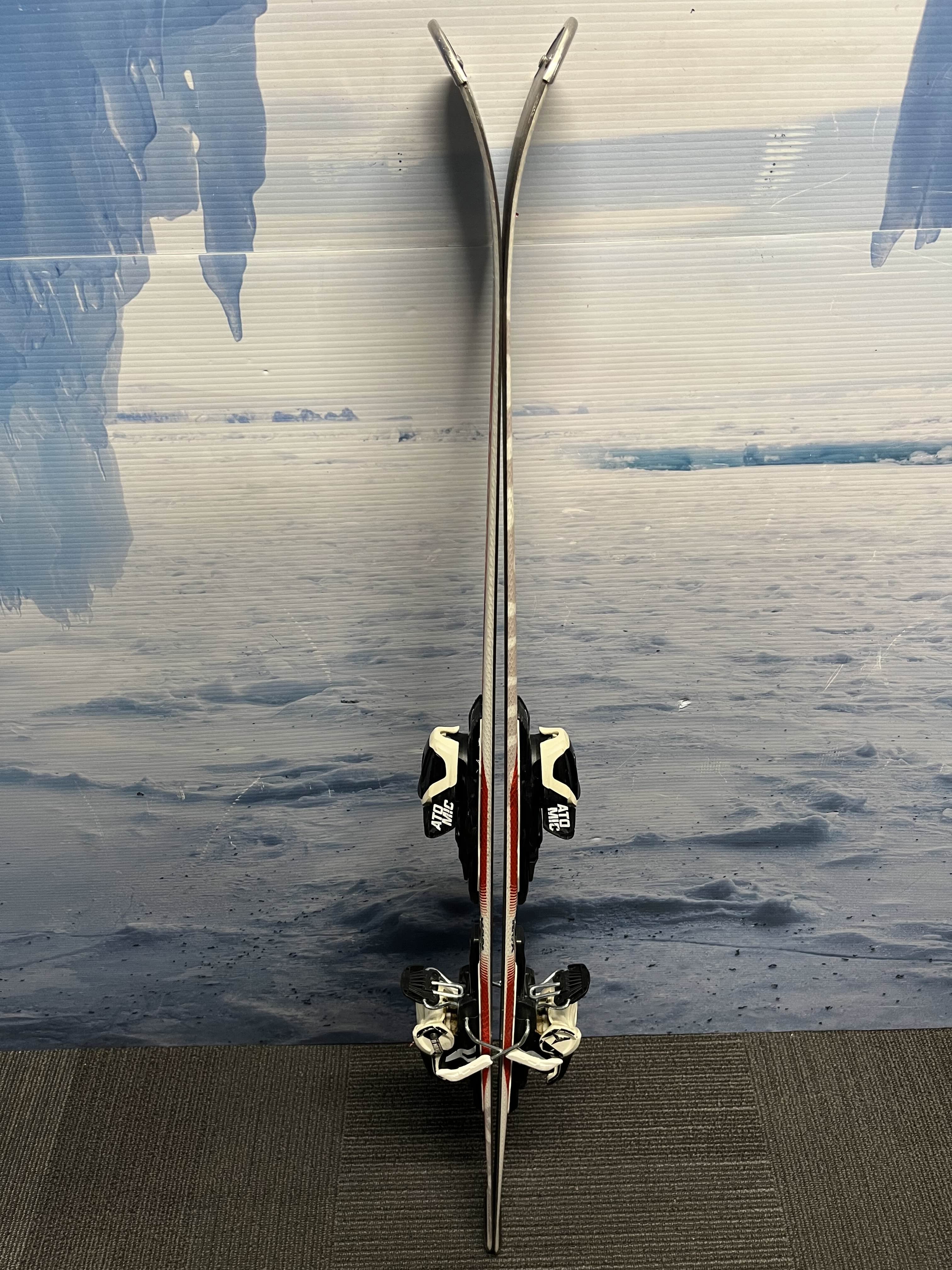 Used Atomic Etl Bend X Men's Ski w/ Atomic Lithium 10 Demo Bindings - 138CM