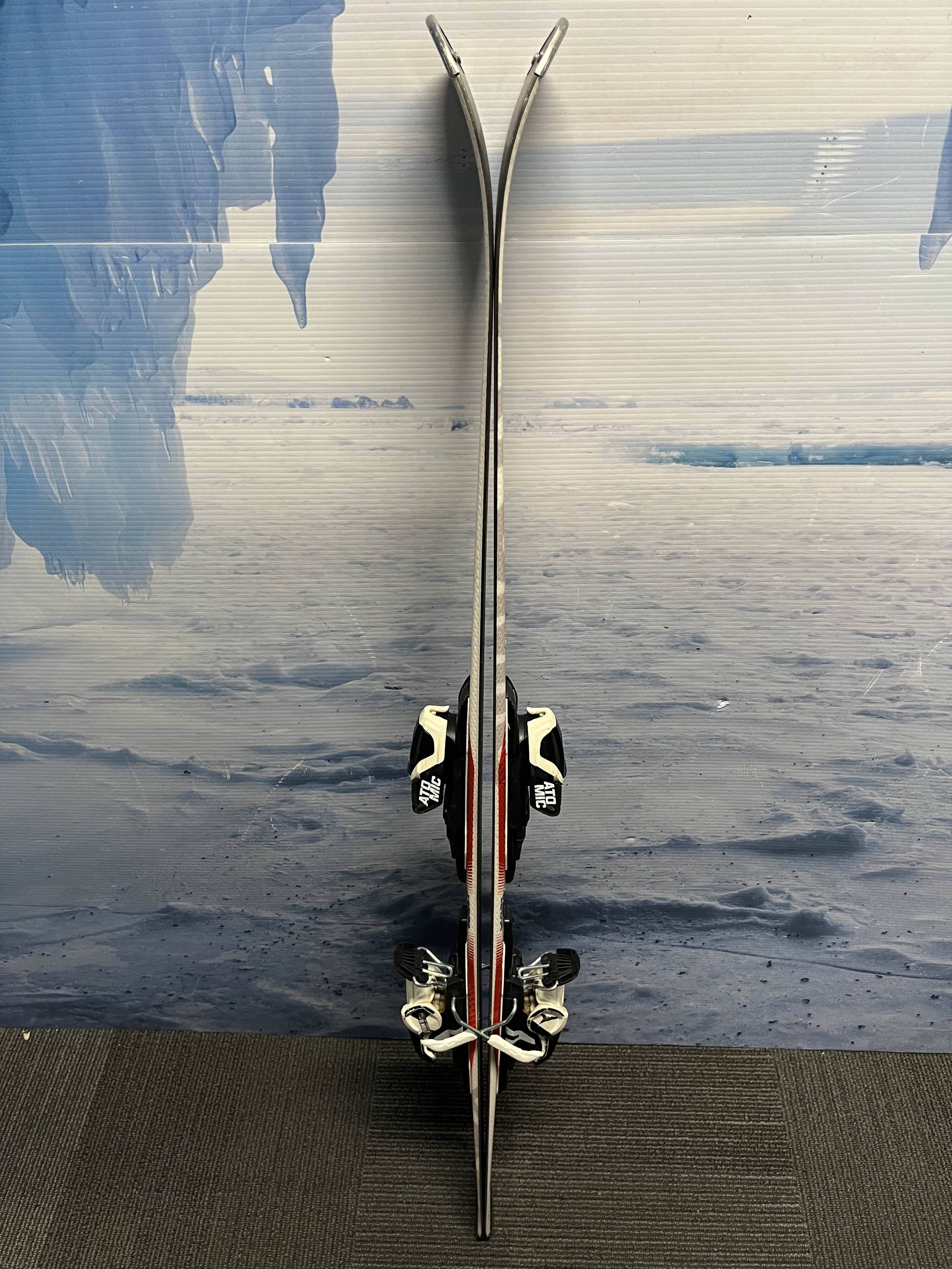 Used Atomic Etl Bend X Men's Ski w/ Atomic Lithium 10 Demo Bindings - 138CM