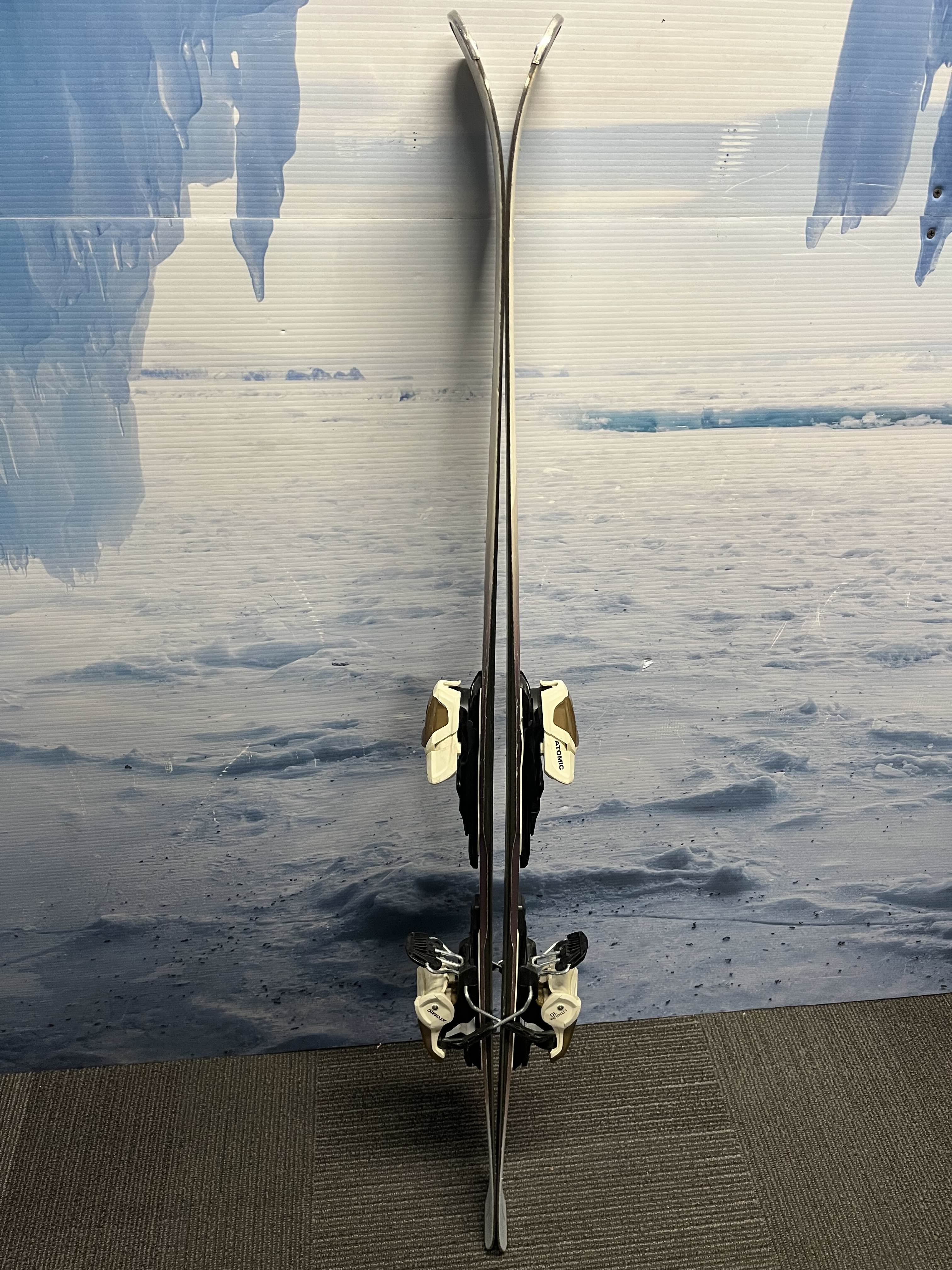 Used 2019 Atomic Vantage X74 Women's Ski w/ Atomic Lithium 10 Demo Bindings - 140CM