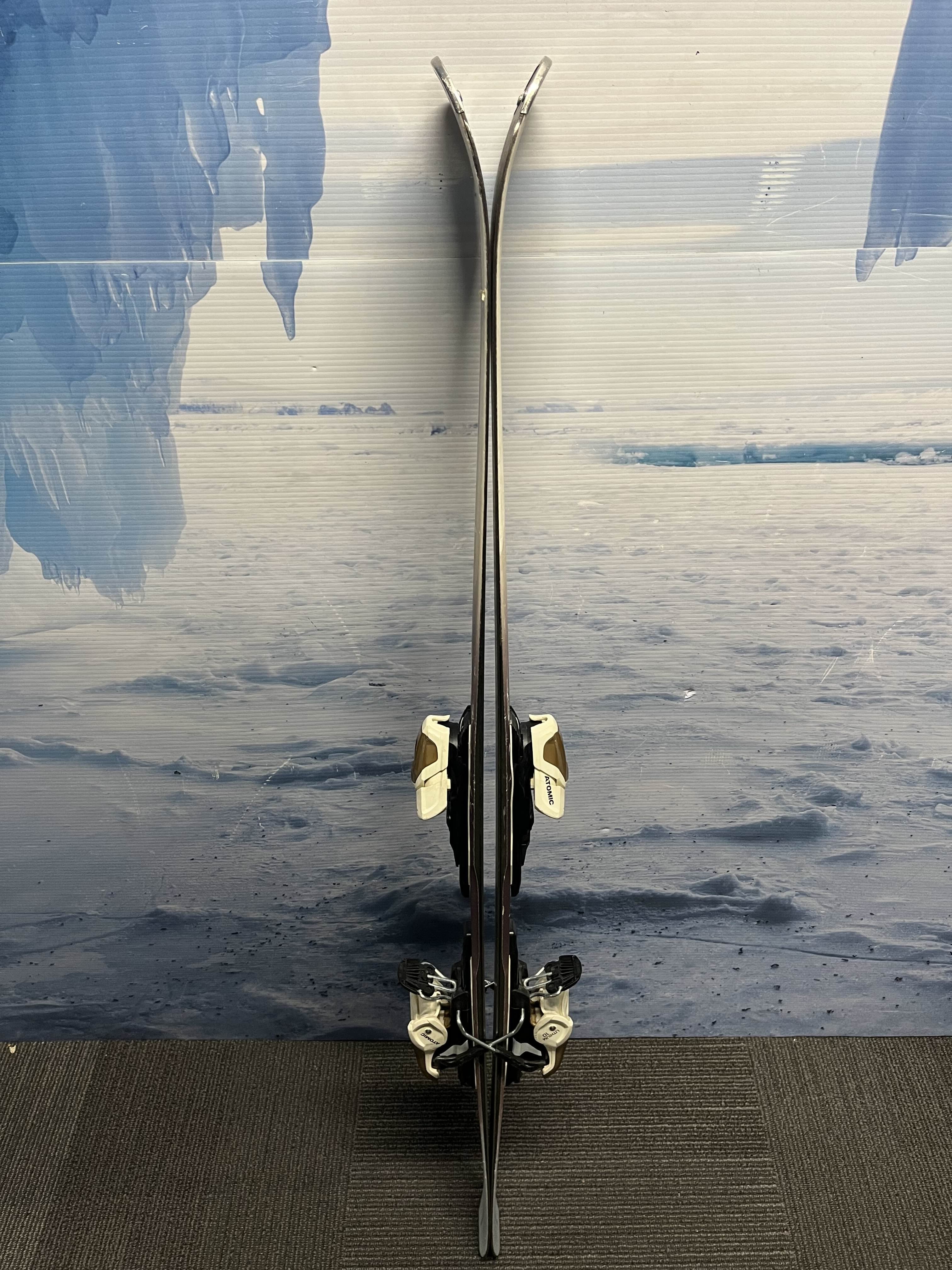 Used 2019 Atomic Vantage X74 Women's Ski w/ Atomic Lithium 10 Demo Bindings - 140CM