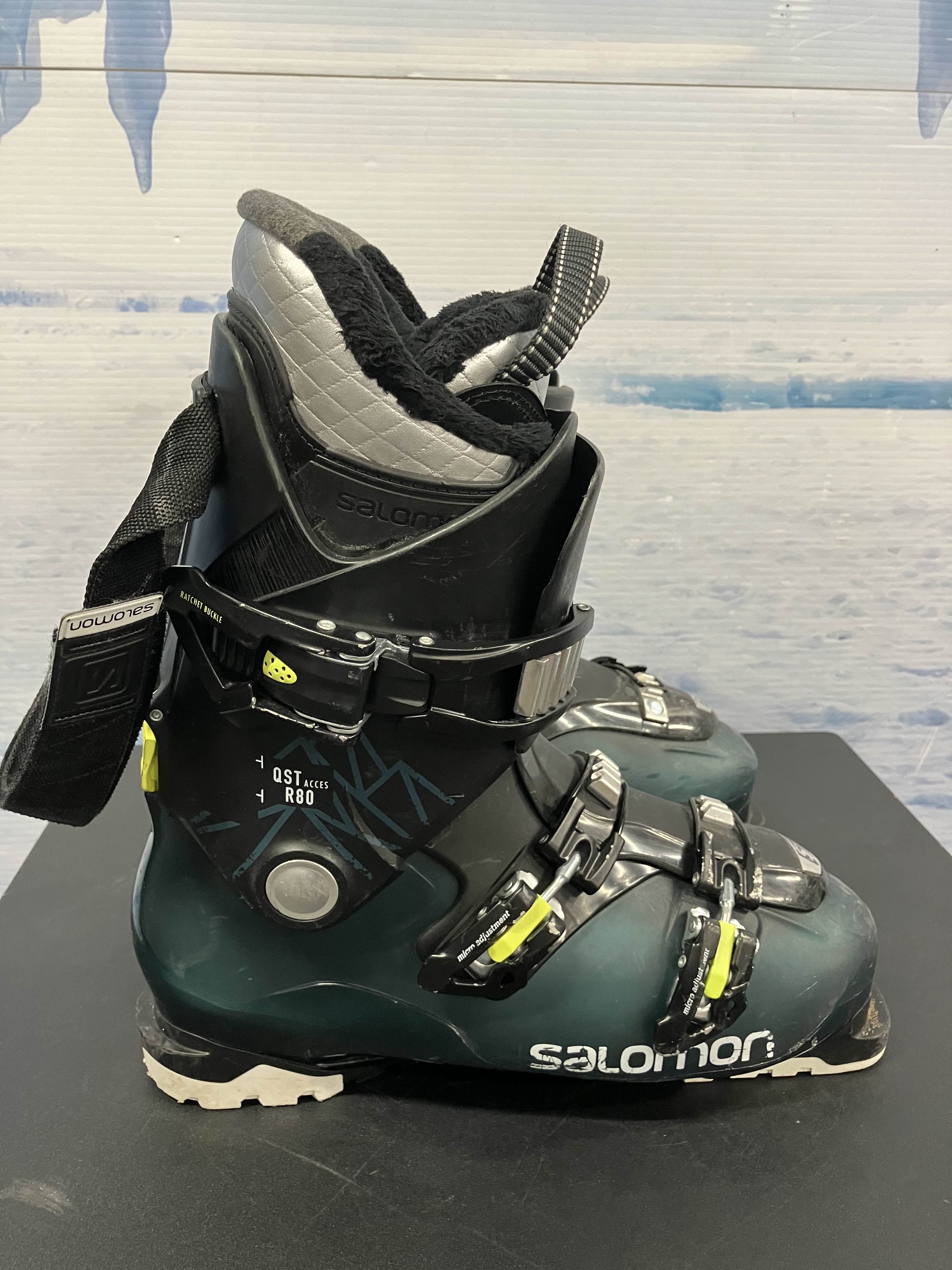 Used Salomon QST Access R80 Ski Boots- 28.5