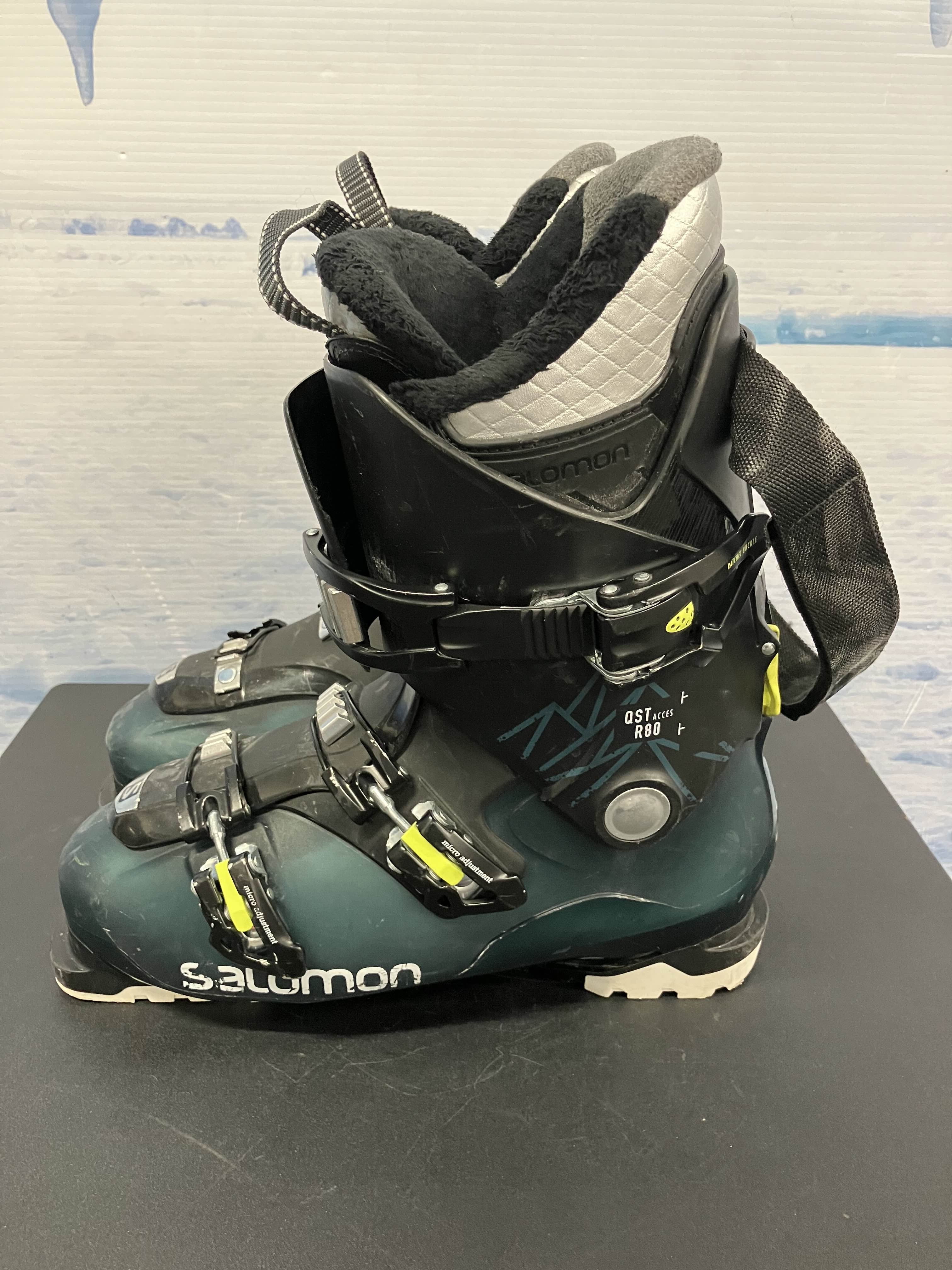 Used Salomon QST Access R80 Ski Boots- 28.5