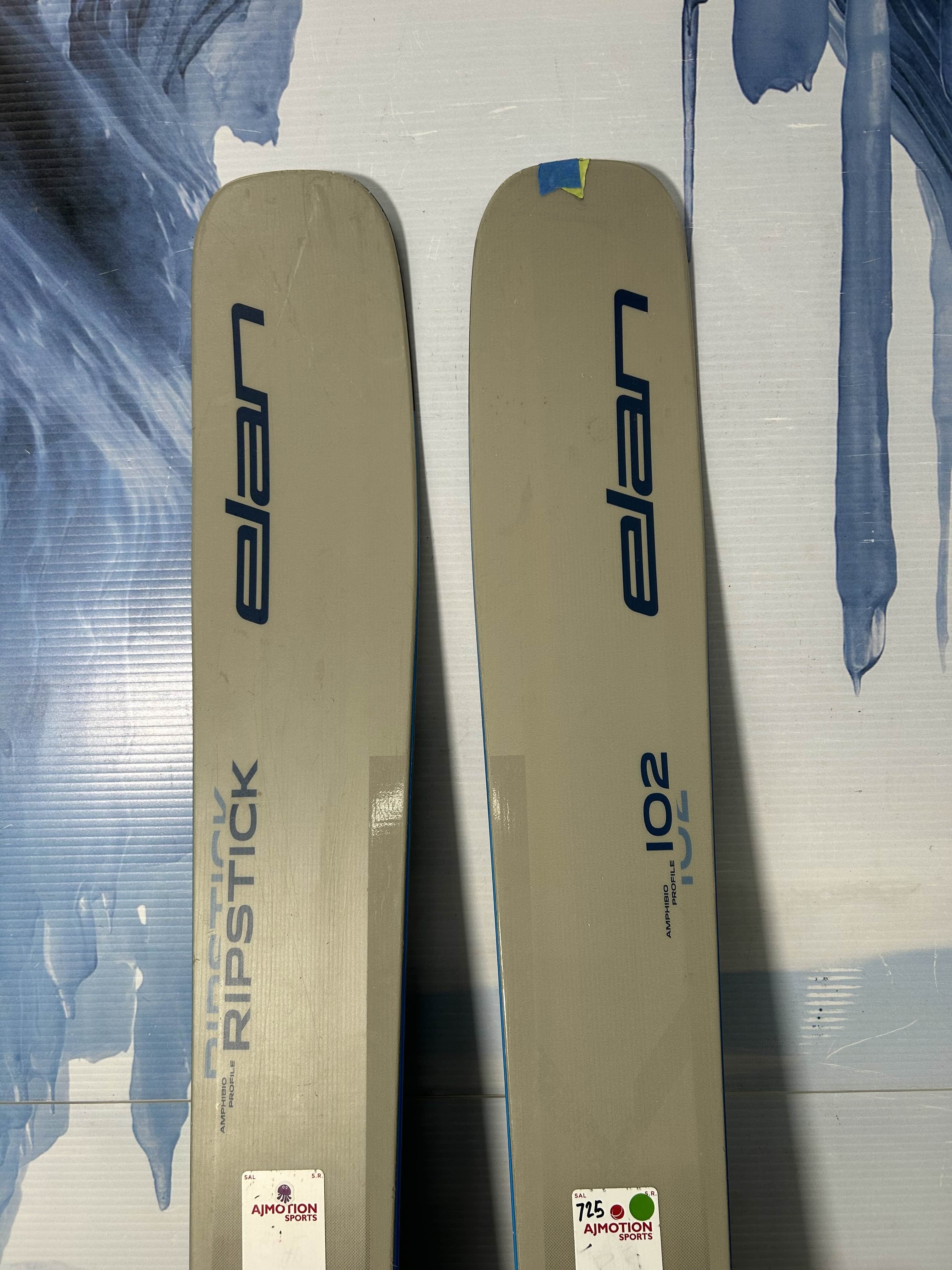 Used Elan Ripstick 102 2025 Skis 182cm w/ Tyrolia LYT 13 Attack GW Demo Bindings