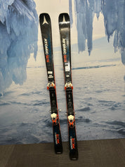 Used Atomic Vintage X 80 CTI Ski 166cm w/ Atomic Warden 13 Rental Binding