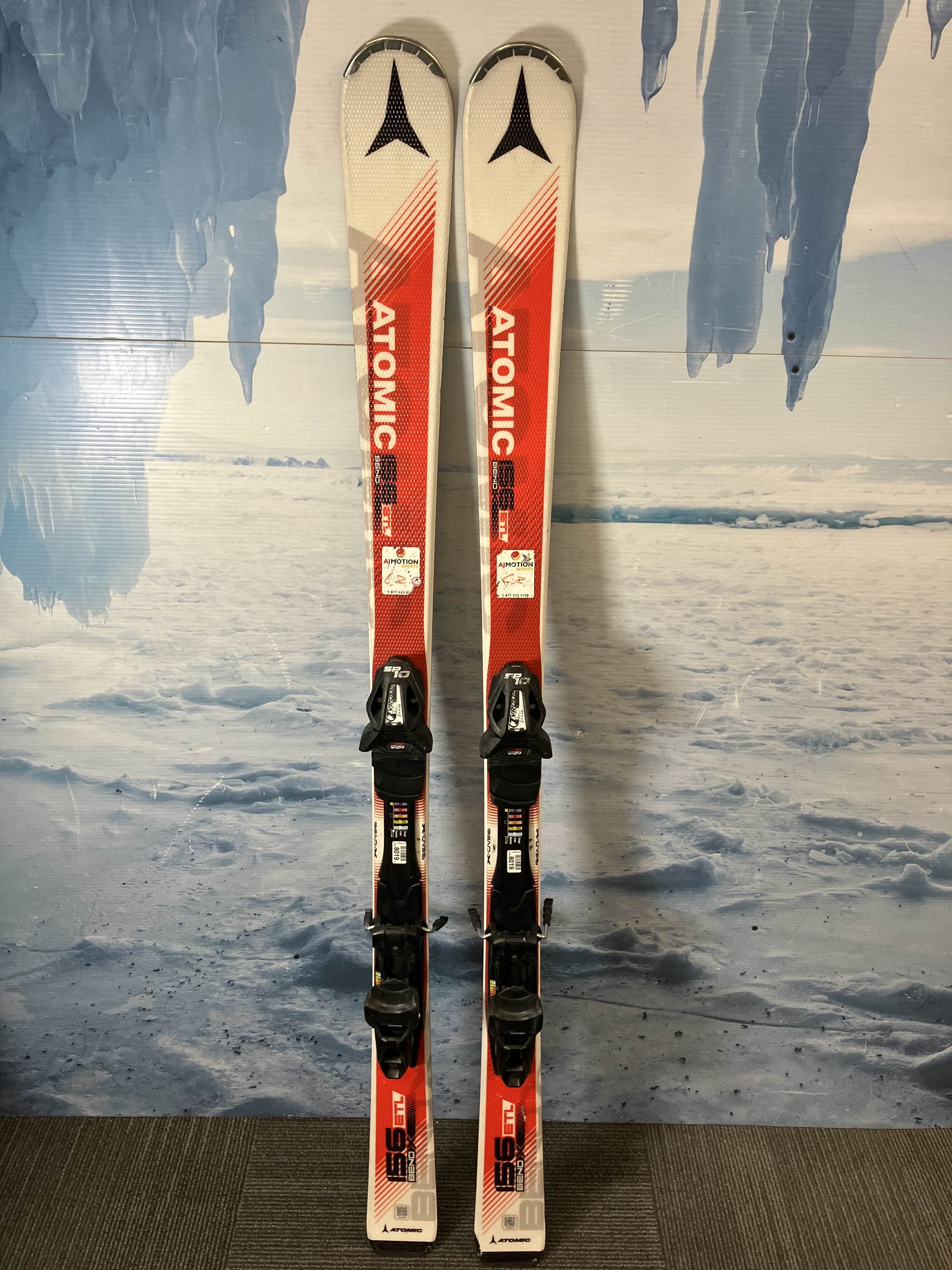 Used Atomic Bend X ETL 156cm w/ Tyrolia SP 10 GW Adjustable Bindings