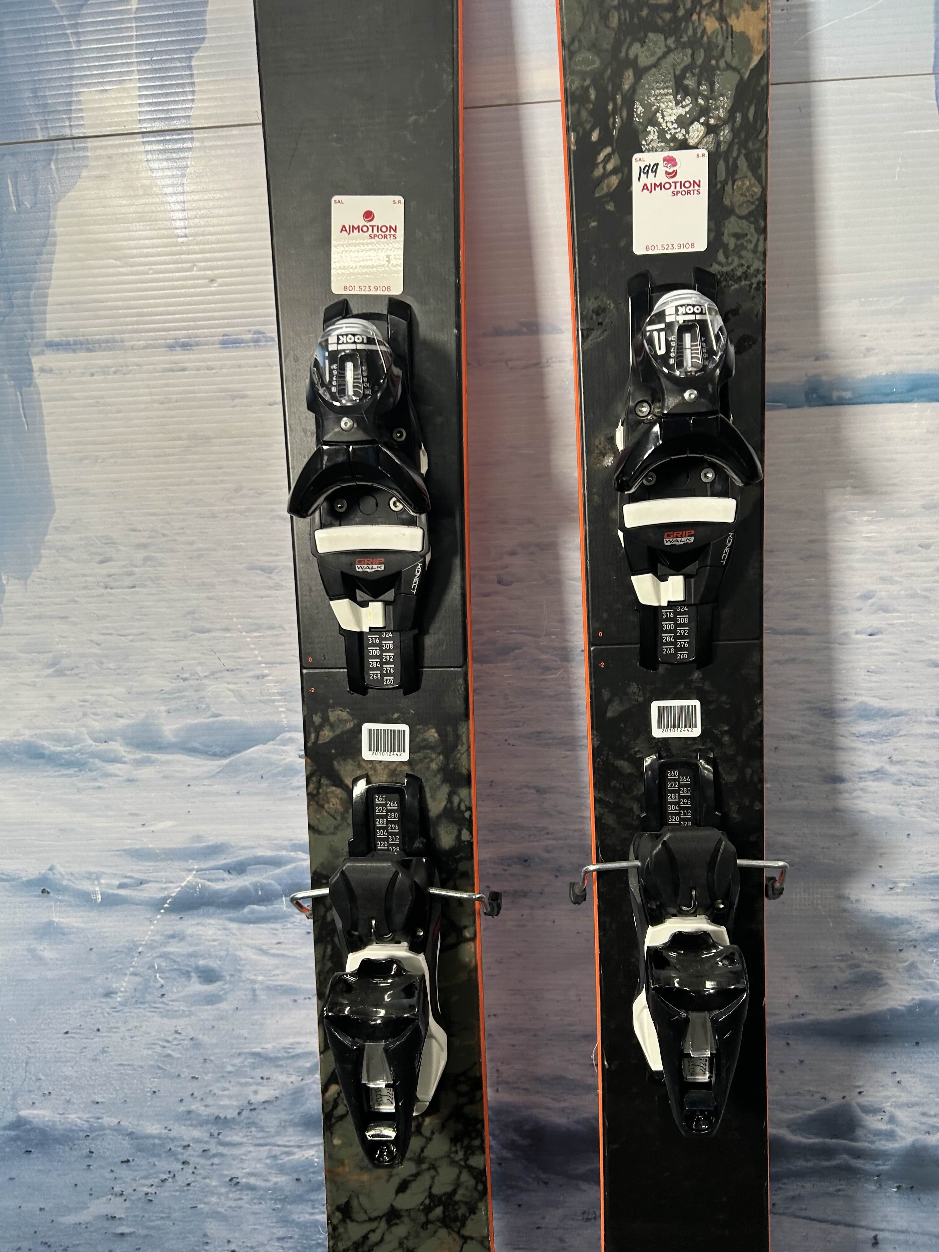 Used 2022 Rossignol Blackops Gamer 118 Ski w/ Look Nx 12 Demo Bindings - 186CM