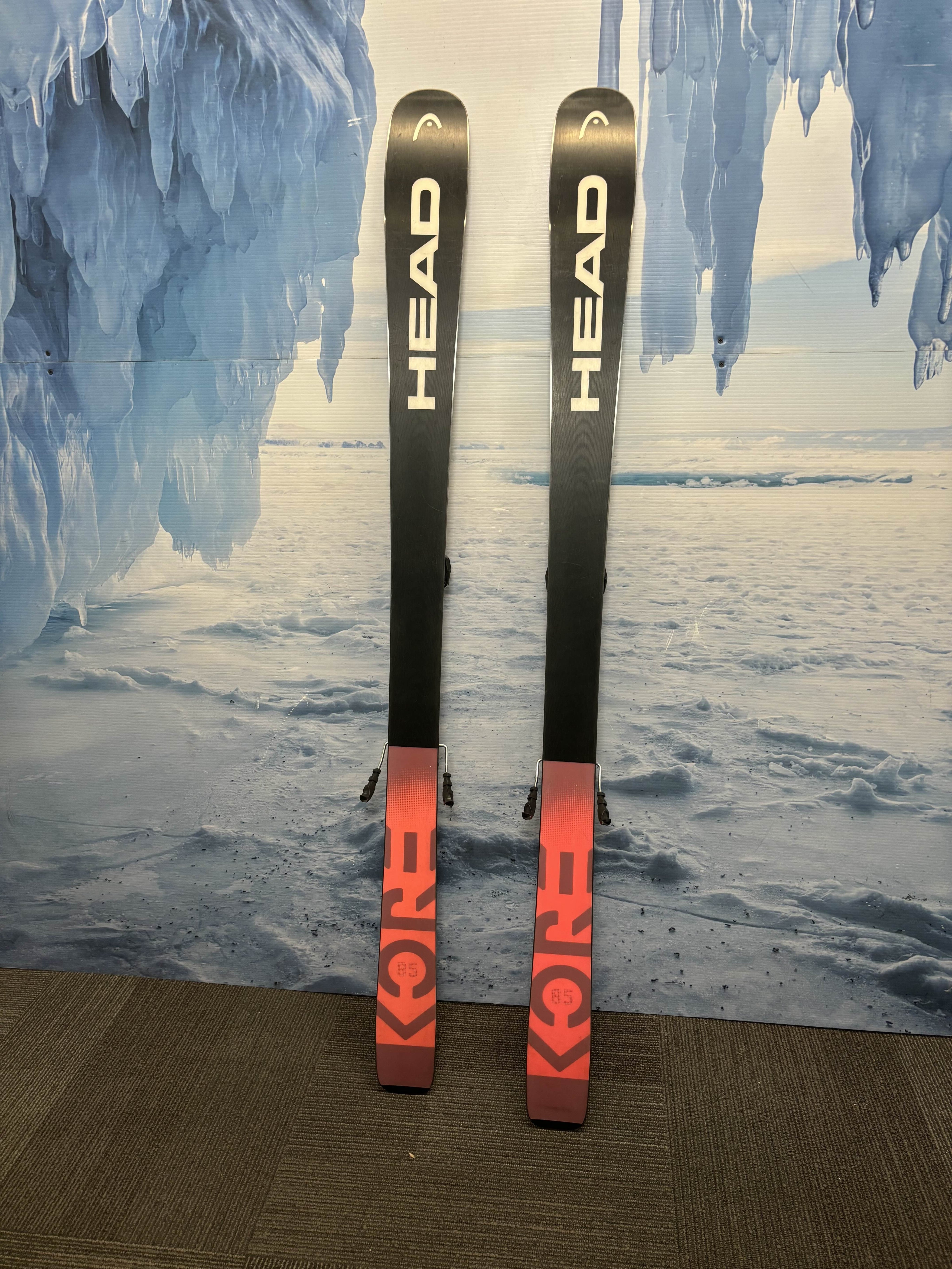 Used Head Kore 85 Ski 163cm w/ Tyrolia Attack 11 Rental Binding