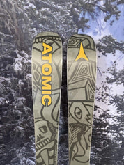 Atomic Bent Mini 143cm Skis w/ ATOMIC L6 GW SYS ATO Demo Binding - New 2027