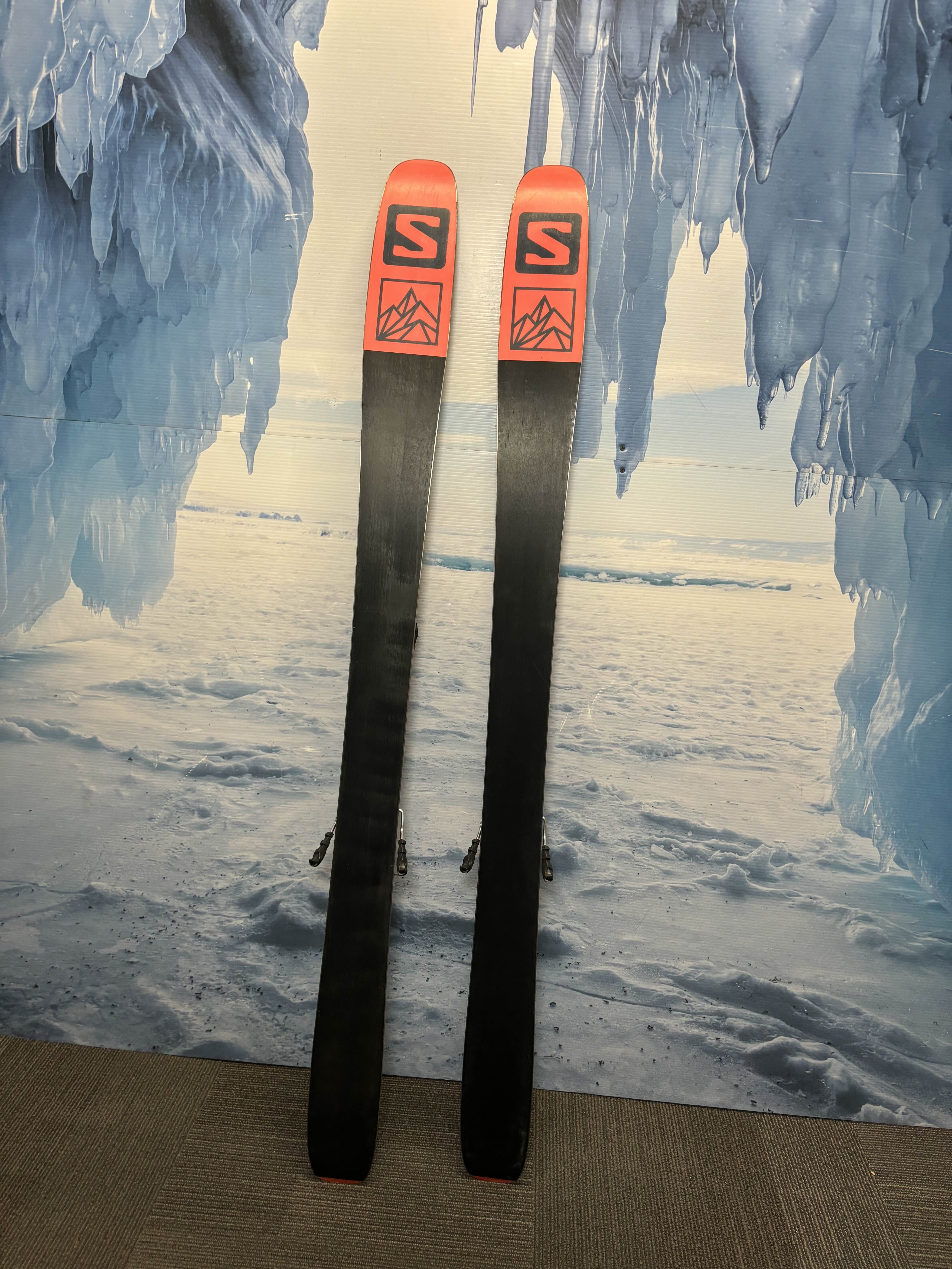 Used Salomon QST 98 Ski 169cm w/ Tyrolia Attack 14 Rental Binding