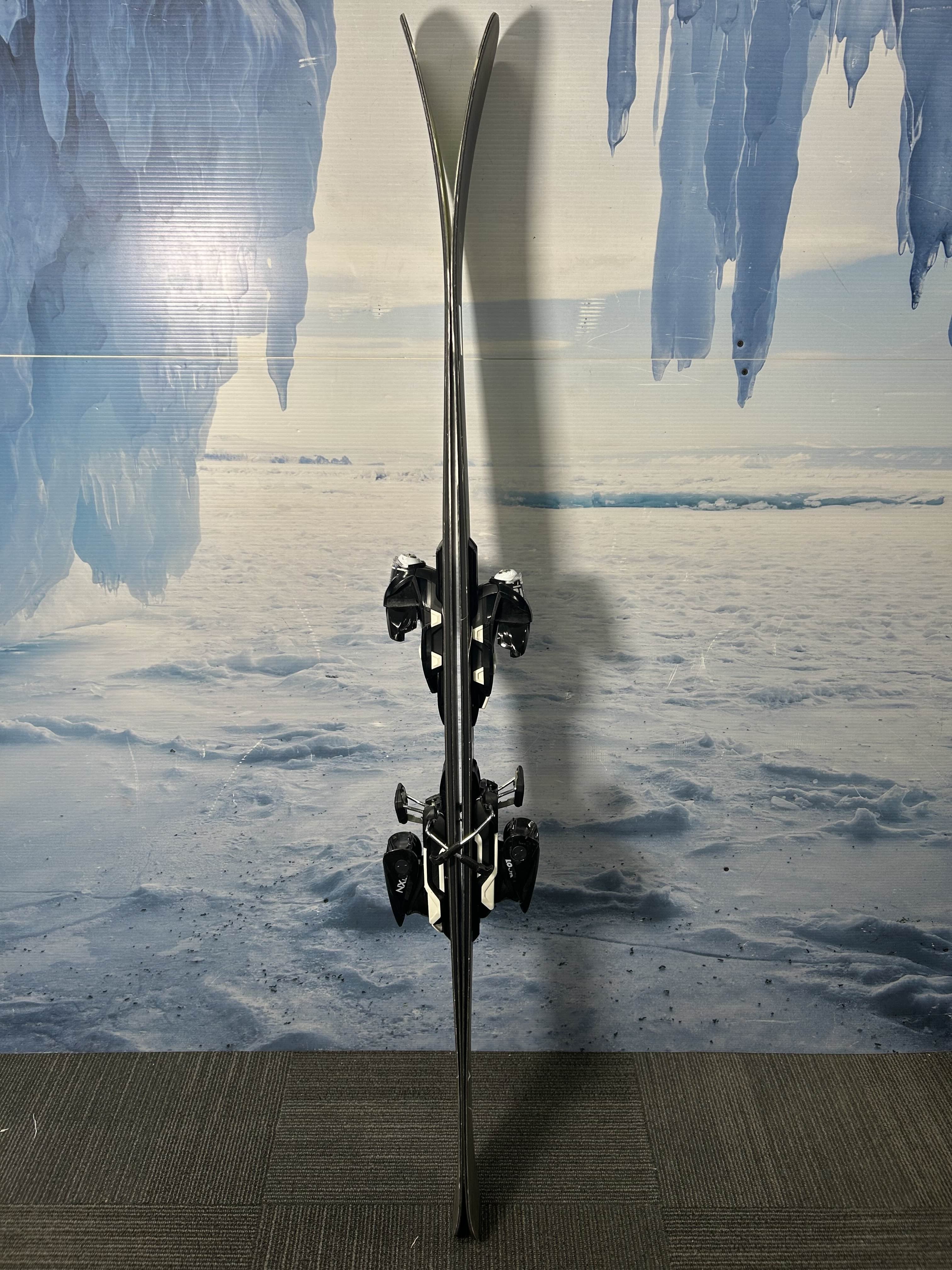 Used Rossignol Sender 104 TI 164cm Skis w/ Look NX 12 Demo Bindings