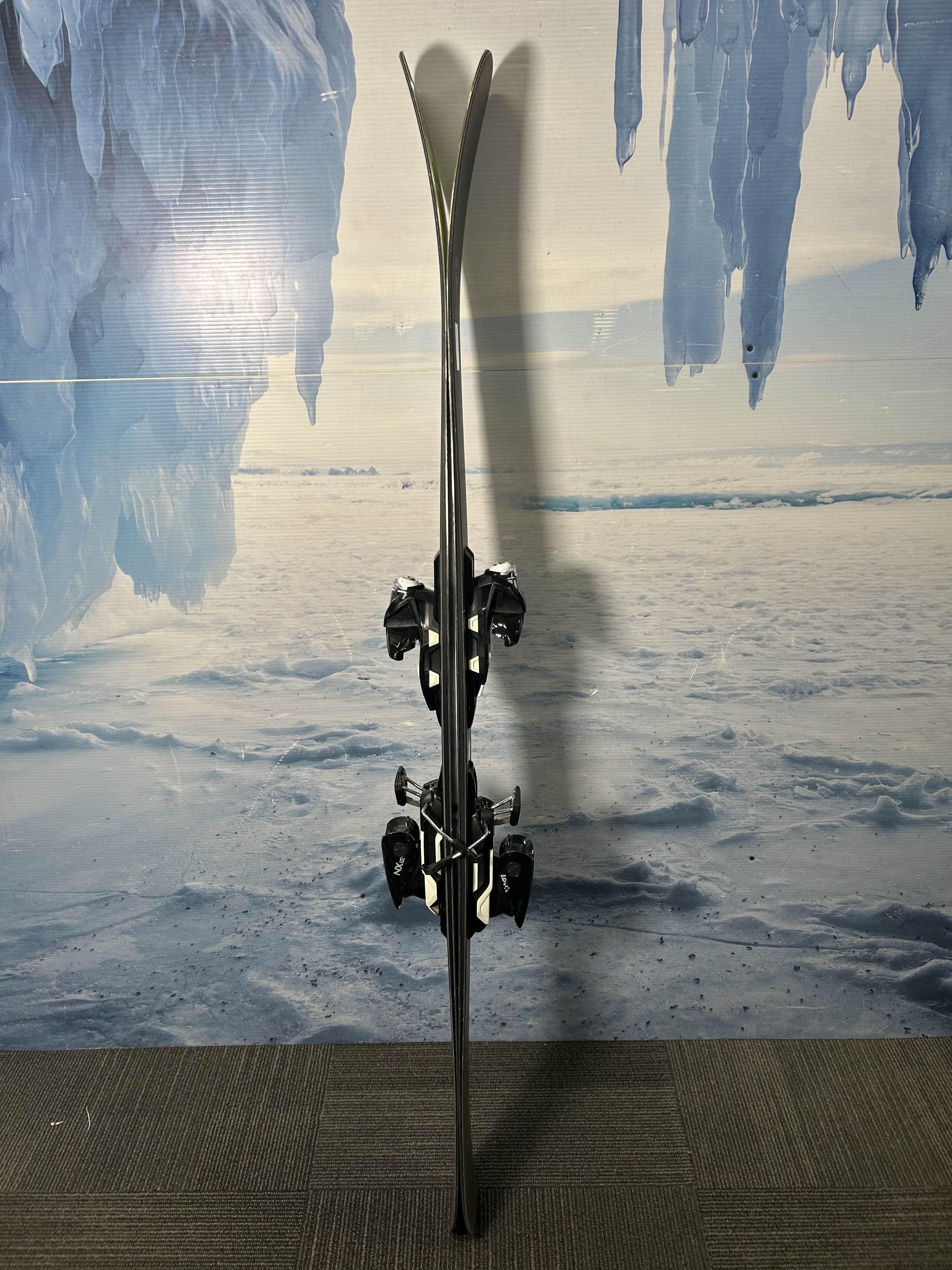 Used Rossignol Sender 104 TI 164cm Skis w/ Look NX 12 Demo Bindings