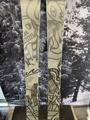 Atomic Bent Mini 153cm Skis w/ ATOMIC M10 GW SYS ATO Demo Binding - New 2027