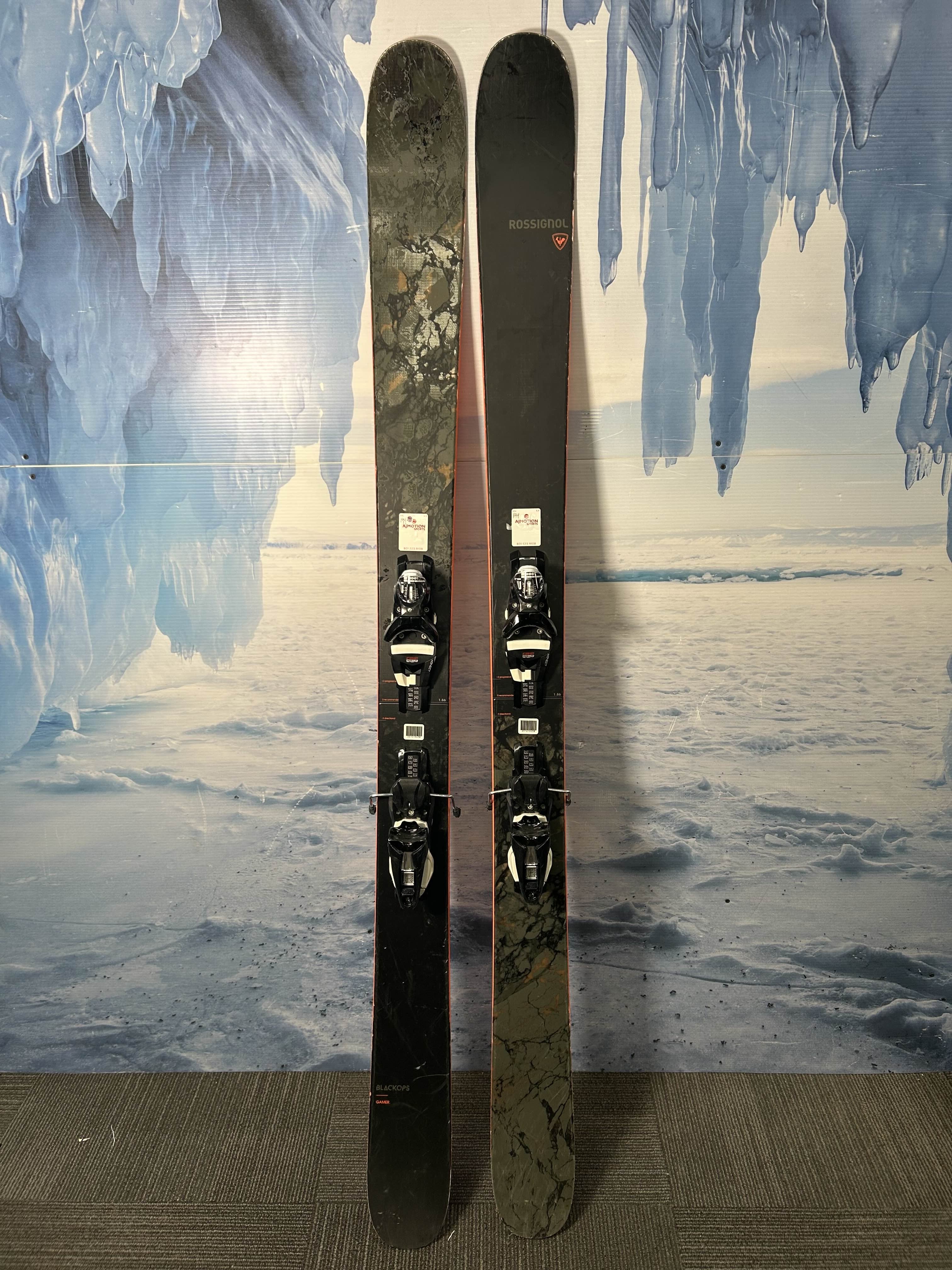 Used 2022 Rossignol Blackops Gamer 118 Ski w/ Look Nx 12 Demo Bindings - 186CM