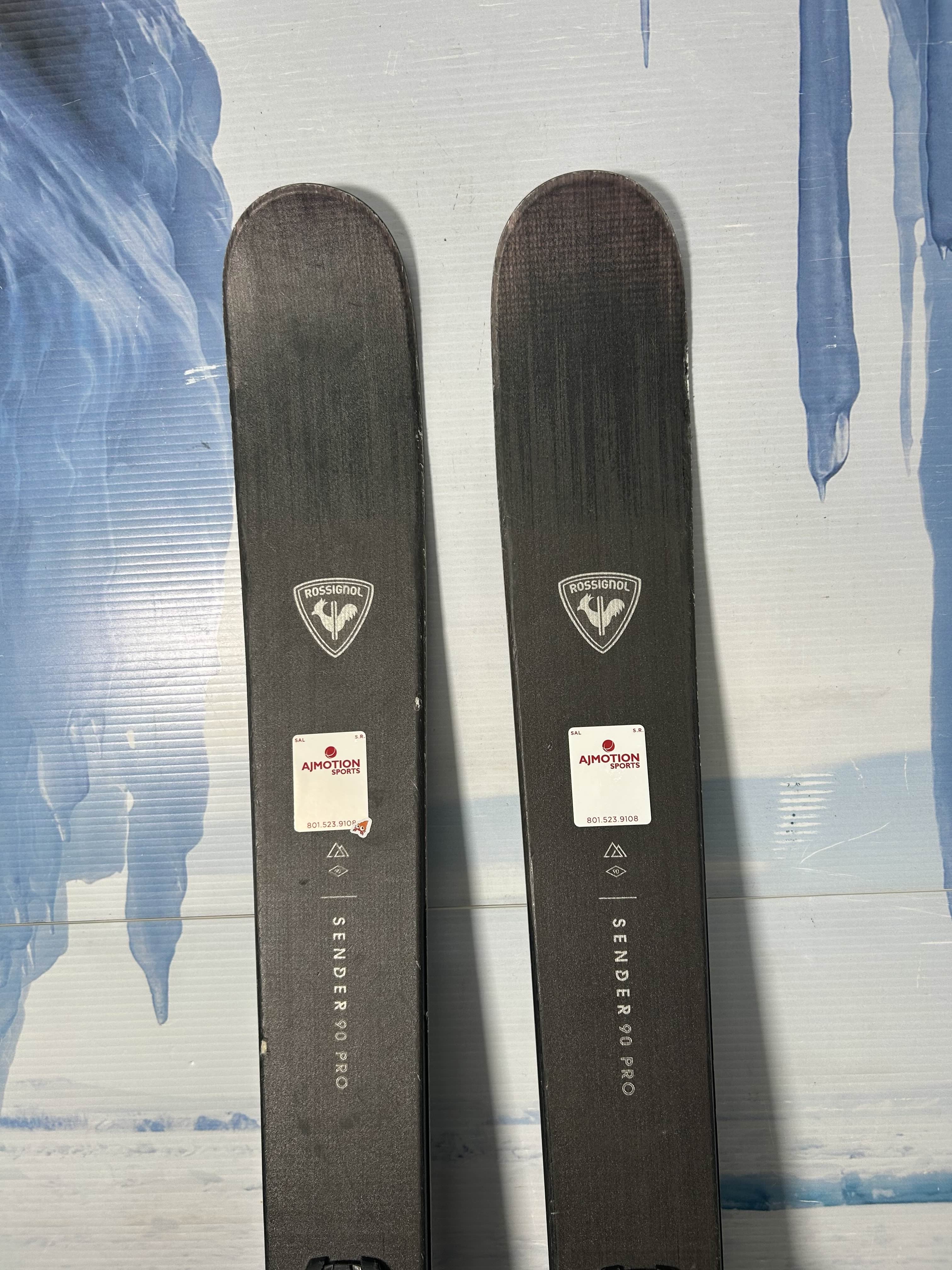 Used Rossignol Sender 90 Pro Ski - 170CM W/ Look 10 Demo Binding