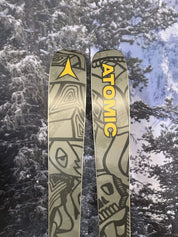 Atomic Bent Mini 163cm Skis w/ ATOMIC M10 GW SYS ATO Demo Binding -New 2027