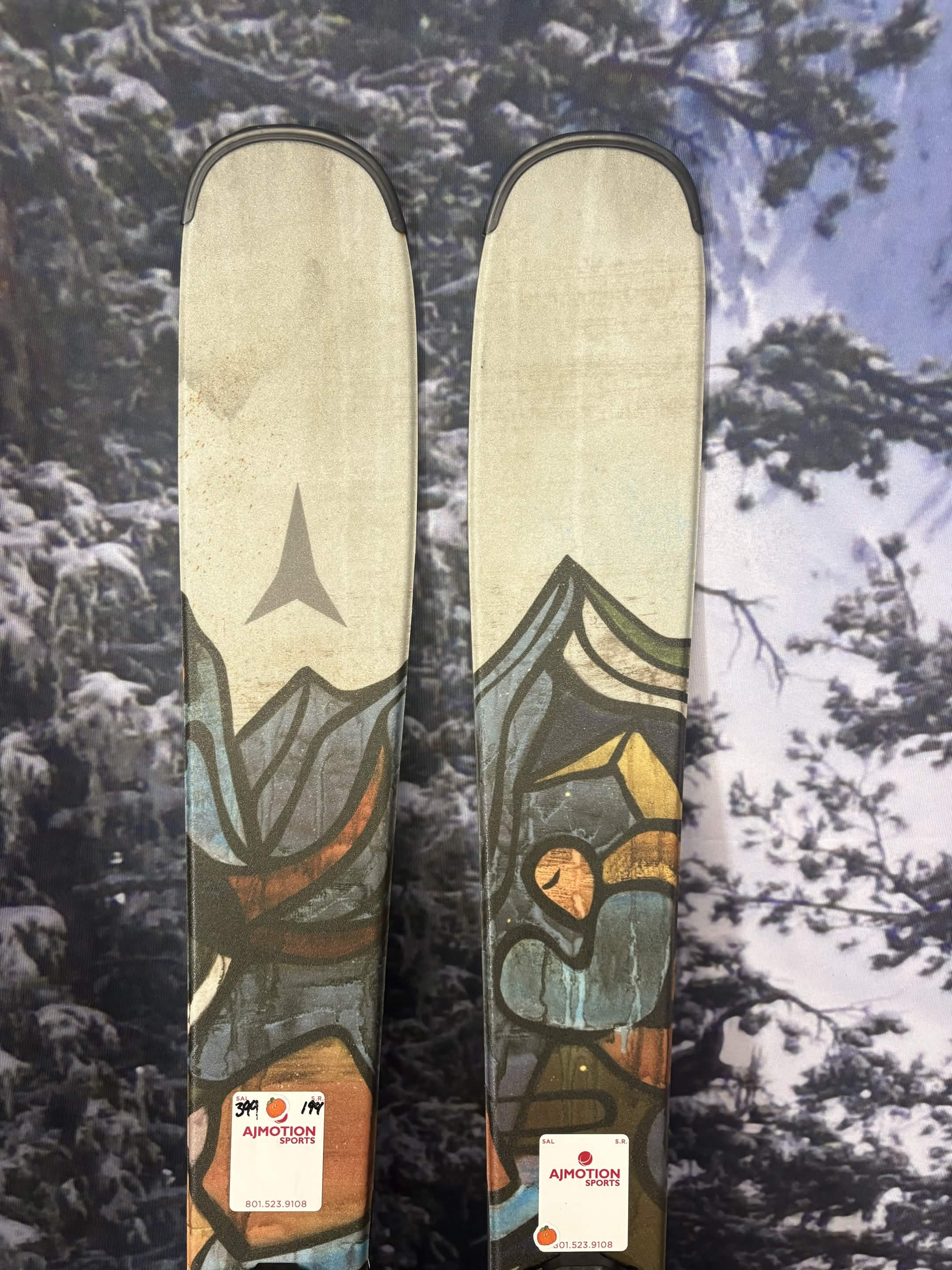 Atomic Bent Chetler 85R 150cm Skis w/ ATOMIC EM10 GW ATO SYS Demo Binding - New 2026
