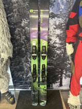 Armada ARV 100 Madsteez 158cm Skis w/ Atomic NR Strive 11 GW ATO Demo Binding - New 2027