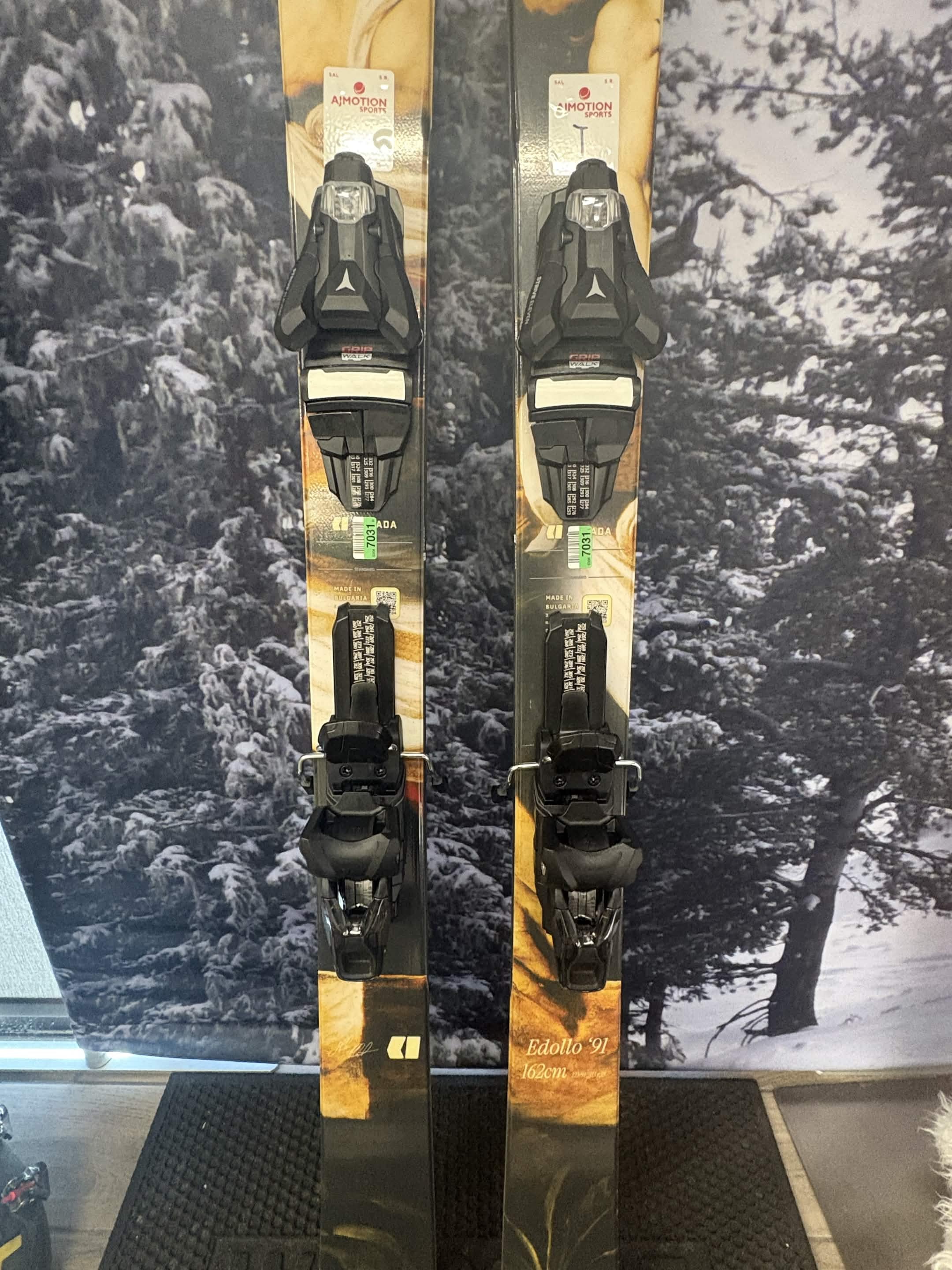 Armada Edollo 91 162cm Skis w/ ATOMIC NR Strive 11 GW ATO Demo Binding - New 2027