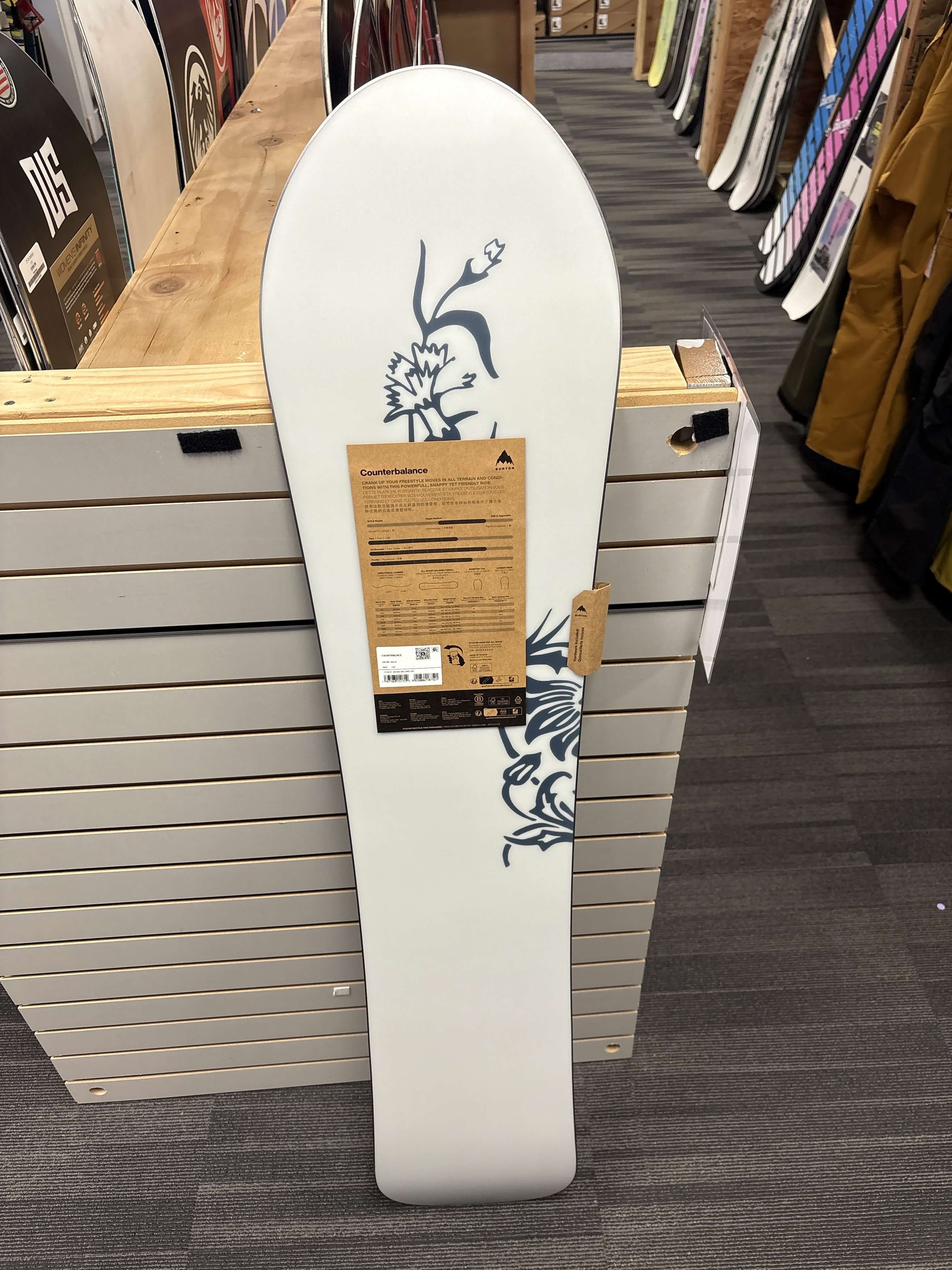 Burton Counterbalance: Deco 150cm Snowboard - New(2026)
