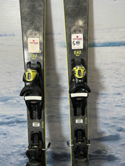 Used 2025 Rossignol Basalt E82 Ski w/ Look Nx Konect 12 Gw Demo Bindings - 160CM