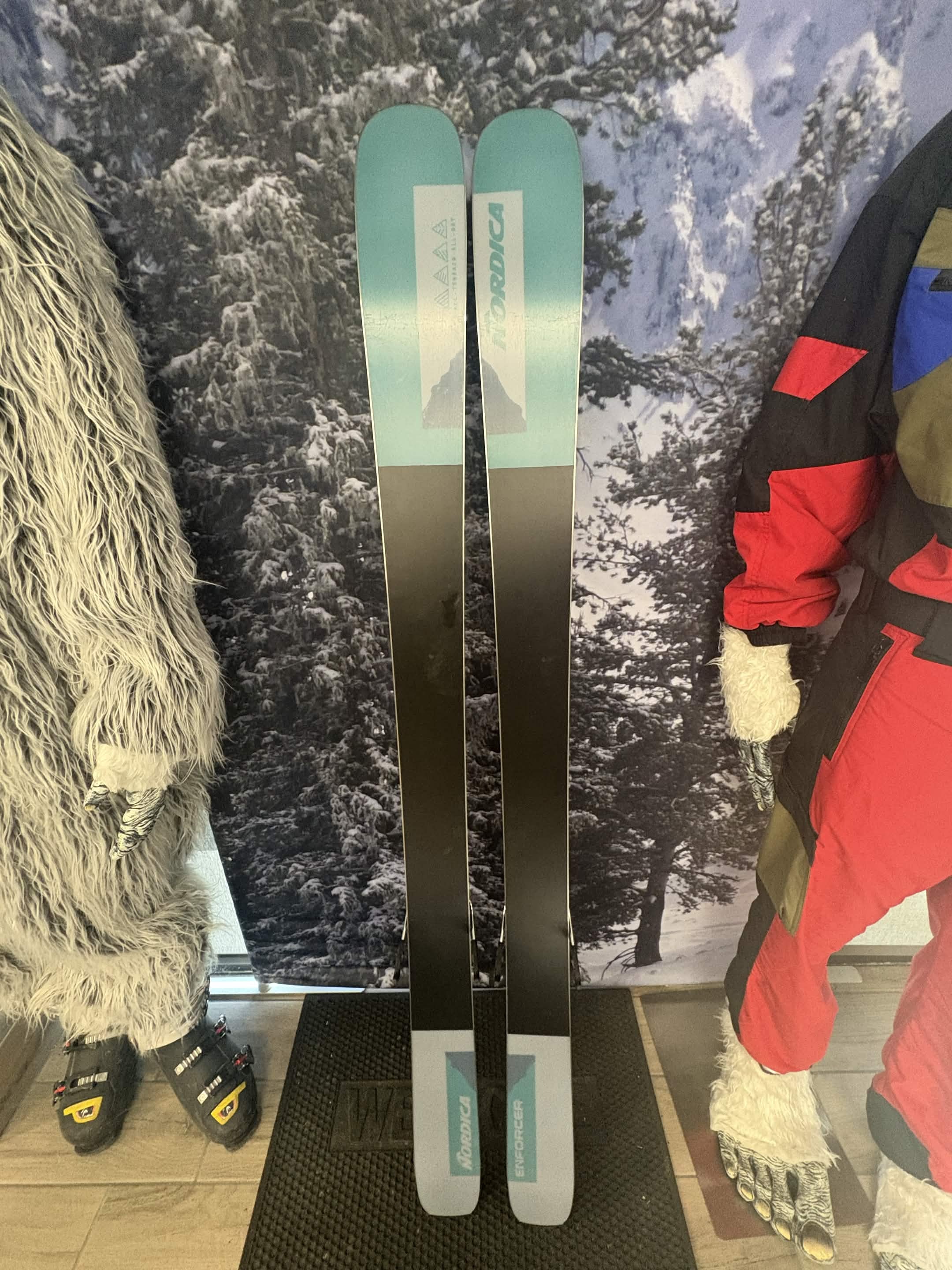 Nordica Enforcer 94 167cm Skis w/ ATOMIC NR Strive 13 GW ATO Demo Binding - New 2027