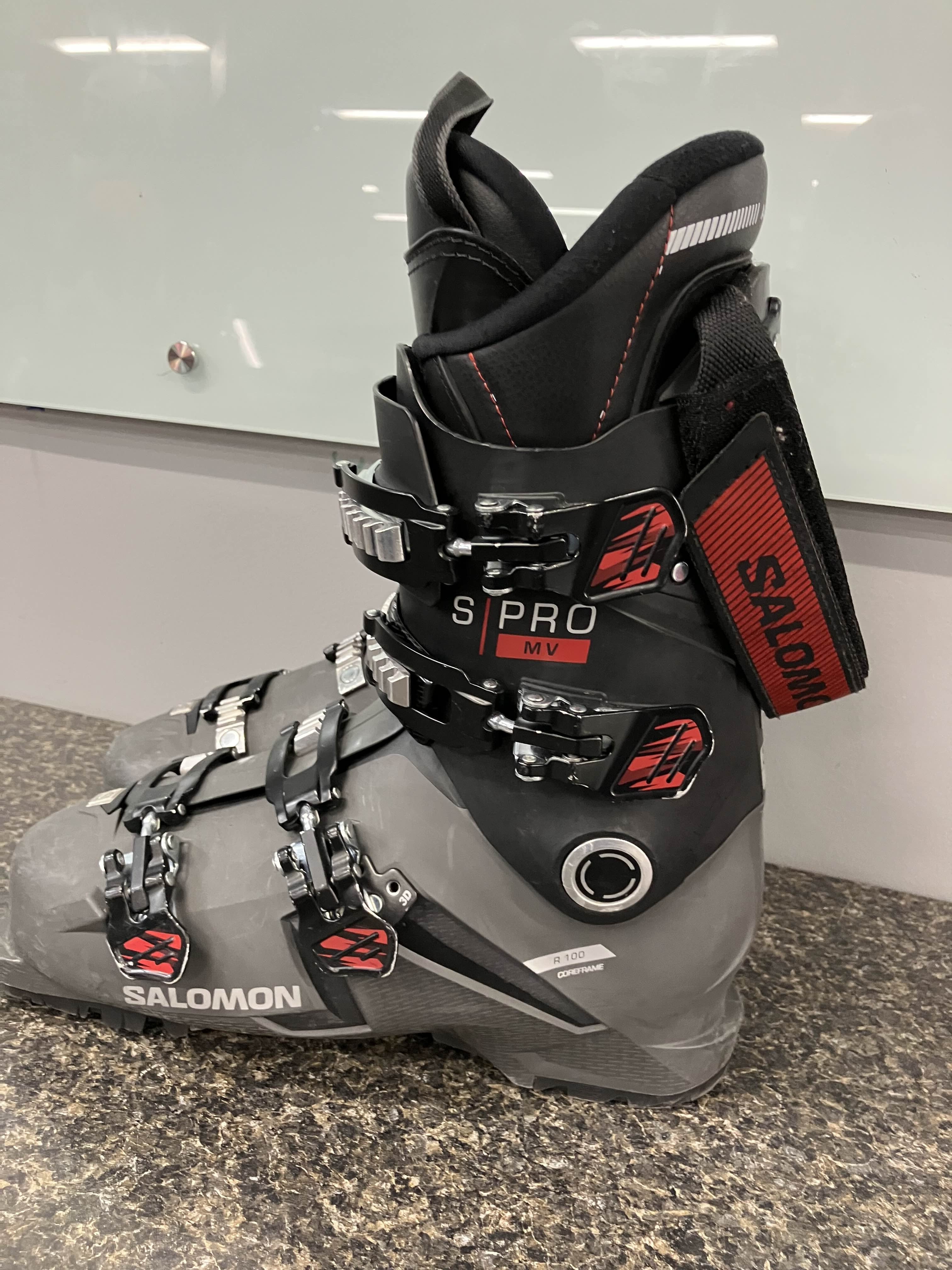 Used Salomon S/PRO MV R100 GW 27.5MP Ski Boot