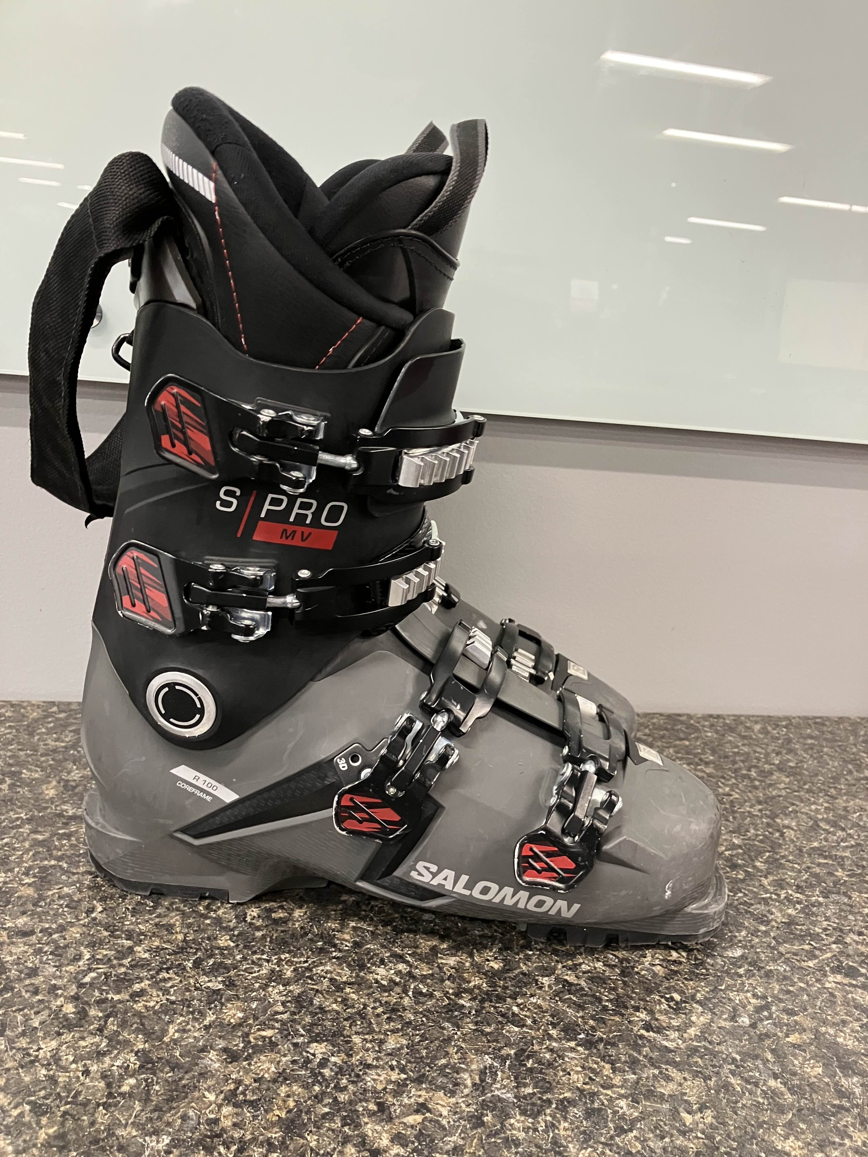 Used Salomon S/PRO MV R100 GW 27.5MP Ski Boot